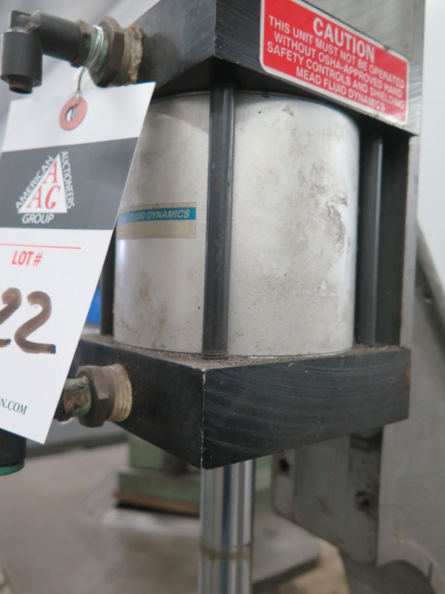 Mead Pneumatic Arbor Press, SOLD AS IS WITH NO WARRANTY - Image 4 of 5