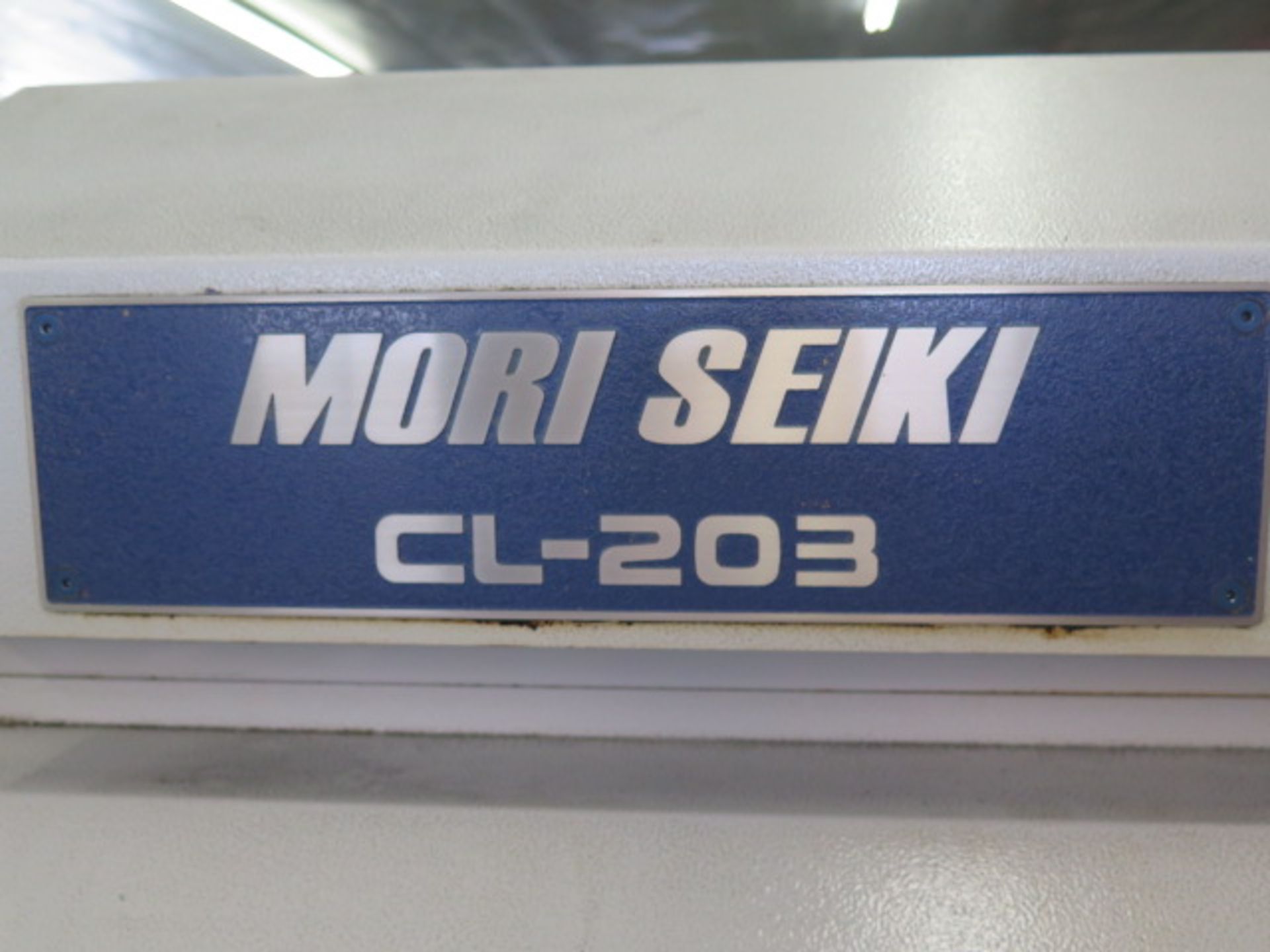 1999 Mori Seiki CL-203B/500 CNC Turning Center s/n 374 w/ Mori Seiki MSG-803 Controls Sold AS IS - Image 3 of 15