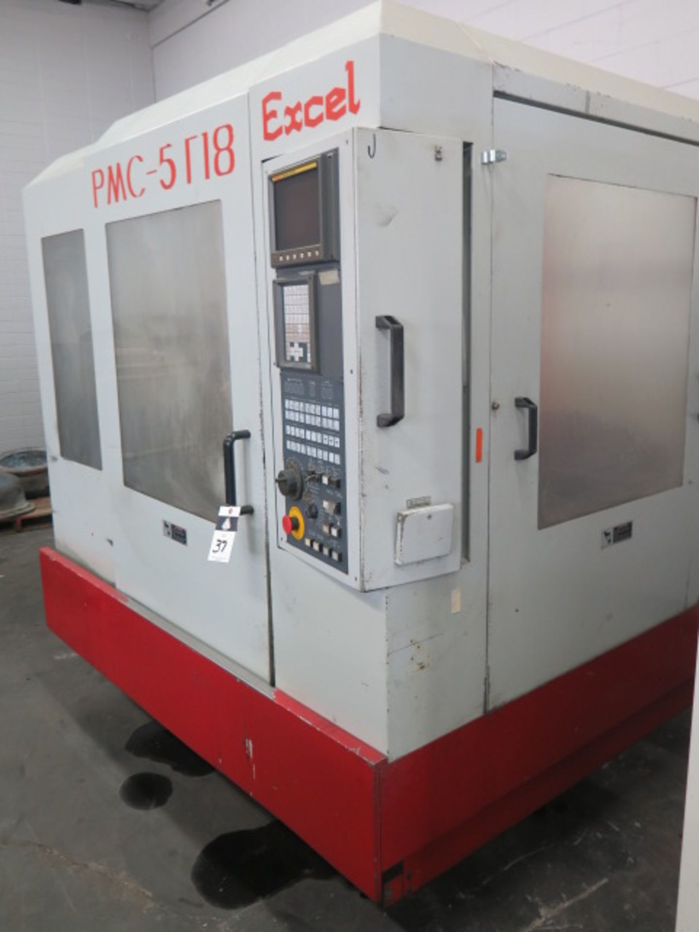 1996 Excel PMC-5T18 CNC Vertical Machining Center s/n ES5T0056 w/ Fanuc 21-M Control, Sold AS IS - Image 2 of 11