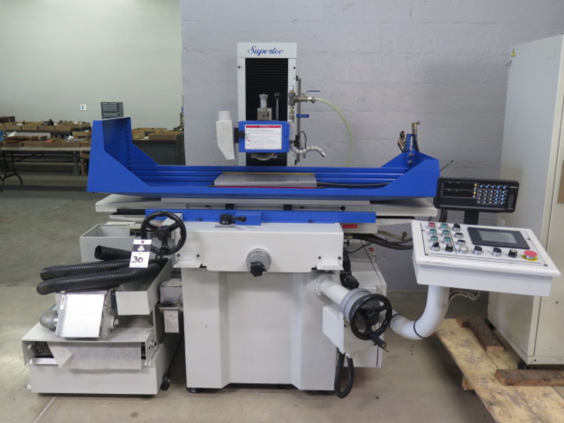 2016 Supertec SG-3A1020 10” x 20” Automatic Hydraulic Surface Grinder s/n BB6602, Sold AS IS