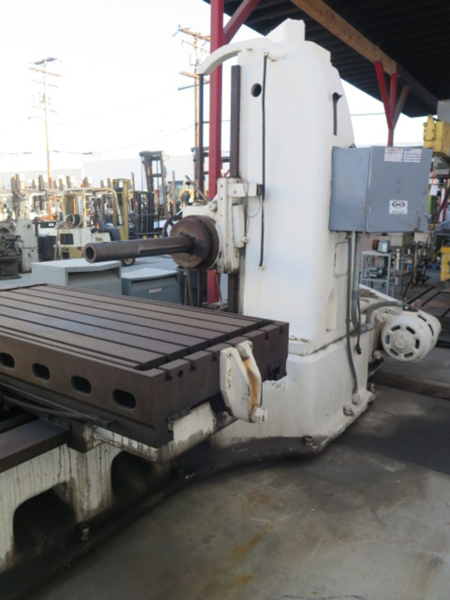 Portage Machine Co. Horizontal Boring Mill w/ 17-611 Geared RPM, Power Feeds, 4''. SOLD AS IS - Image 12 of 12