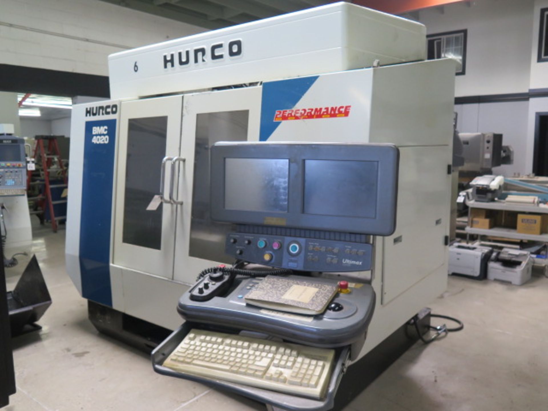 2000 Hurco BMC4020 CNC VMC, s/n B42M-01009060EB w/ Ultimax CNC Controls, Sold AS IS with NO Waranty - Image 2 of 13