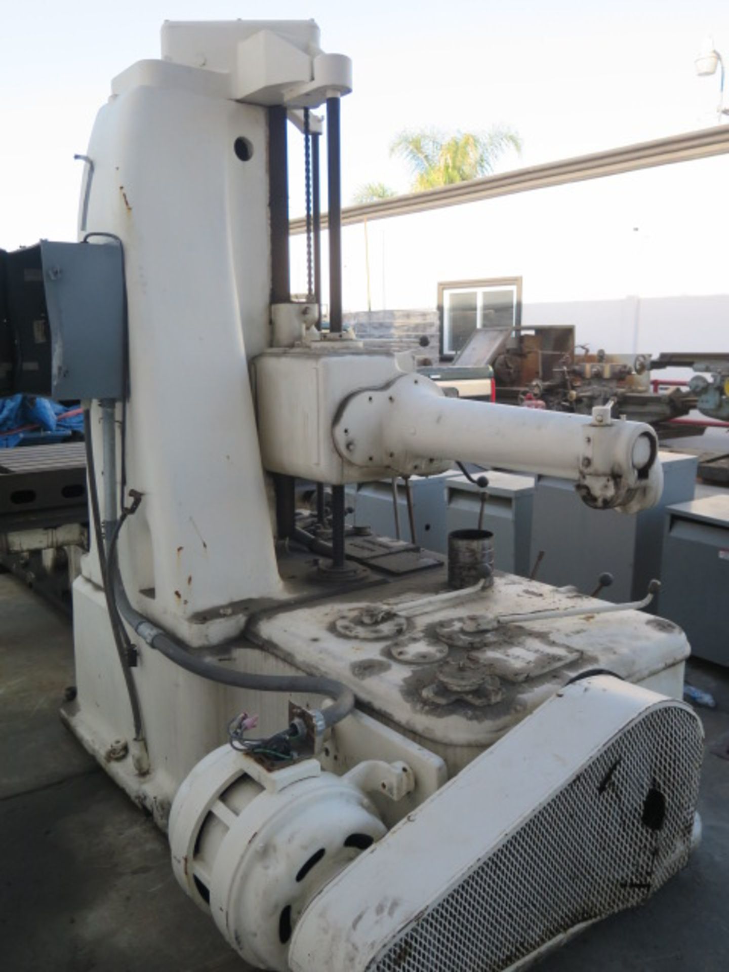Portage Machine Co. Horizontal Boring Mill w/ 17-611 Geared RPM, Power Feeds, 4''. SOLD AS IS - Image 9 of 12