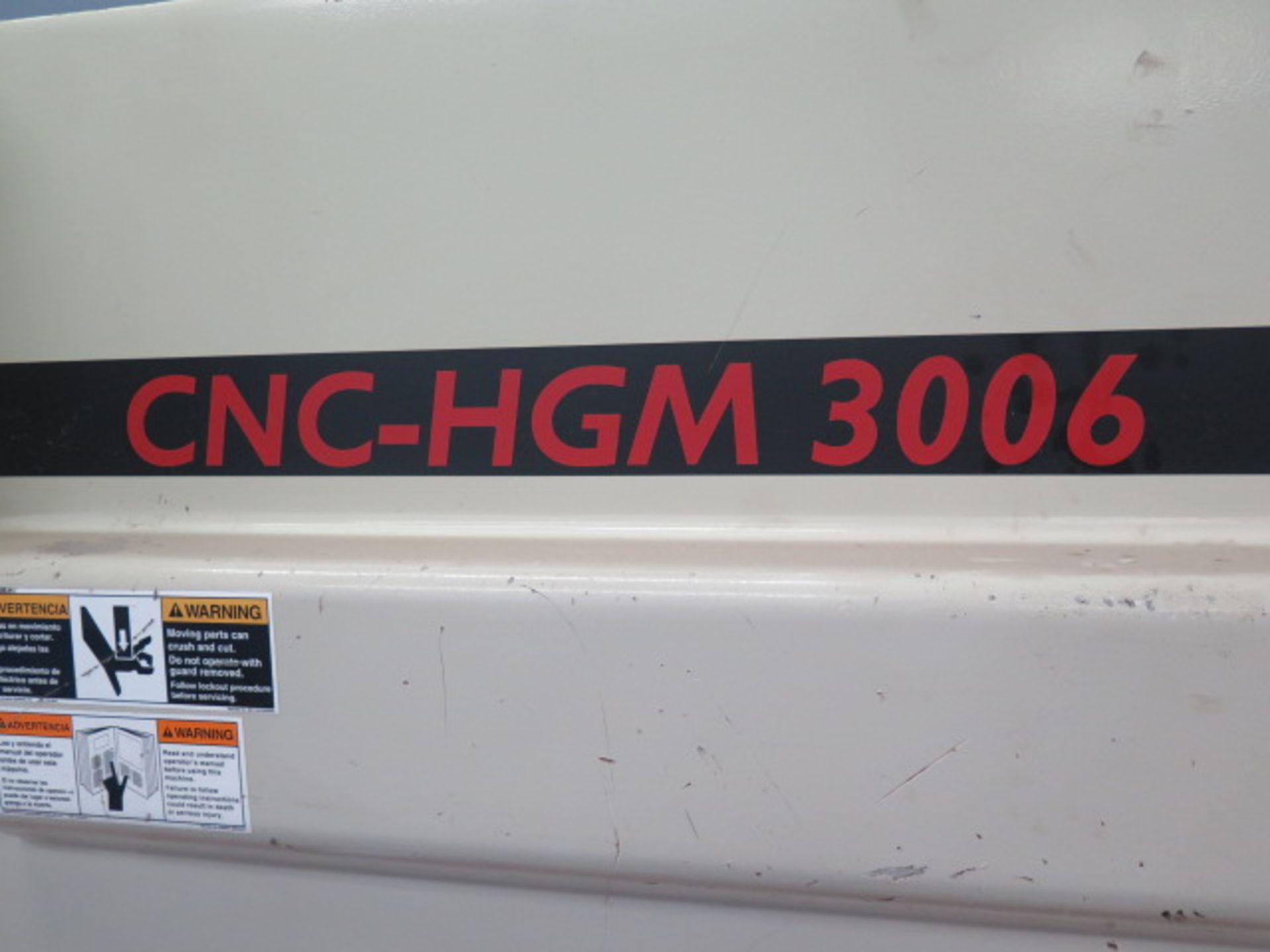 2002 Durma CNC HGM3006 10’ x .236” Hydraulic Power Shear, Control Needs Repair, Sold AS IS - Image 4 of 11