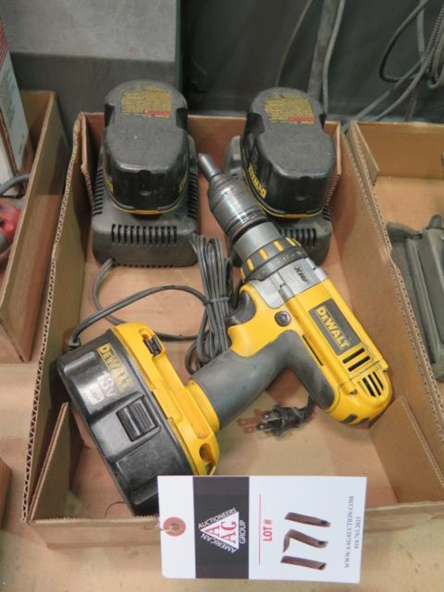 DeWalt Cordless Drill, SOLD AS IS AND WITH NO WARRANTY