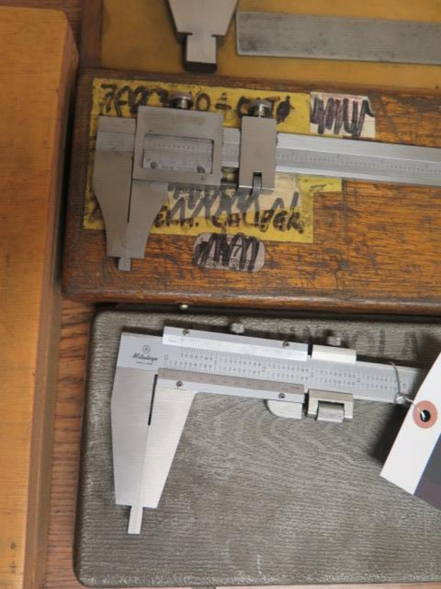 Starrett 25" and Mitutoyo 12" Vernier Calipers - Image 2 of 2