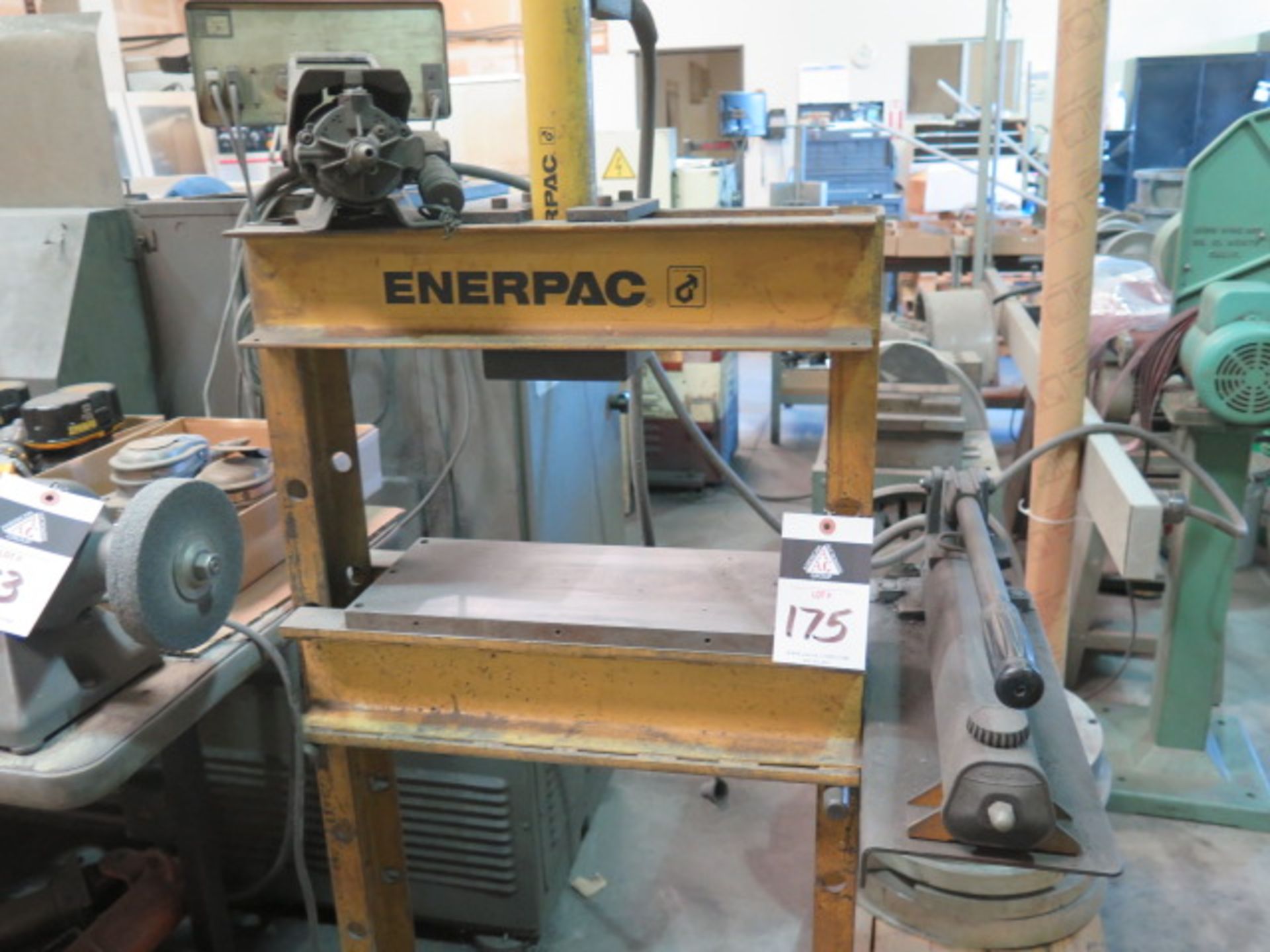 Enerpac 10n Ton Hydraulic H-Frame Press, SOLD AS IS AND WITH NO WARRANTY - Image 2 of 4