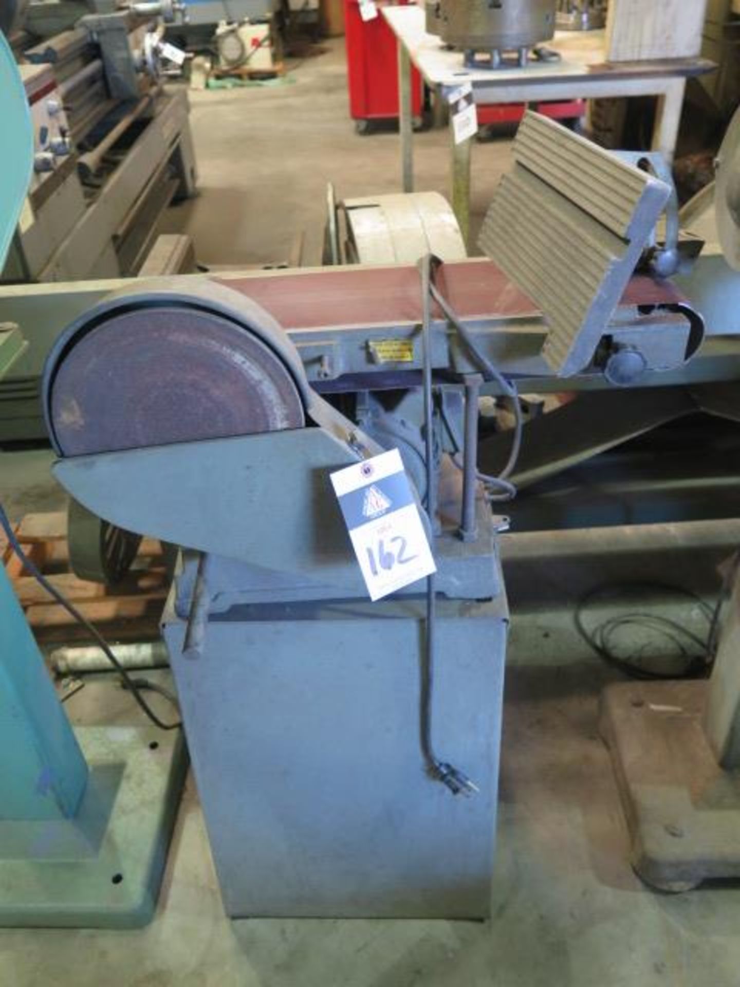 Import 6" Belt / 9" Disc Sander, SOLD AS IS AND WITH NO WARRANTY