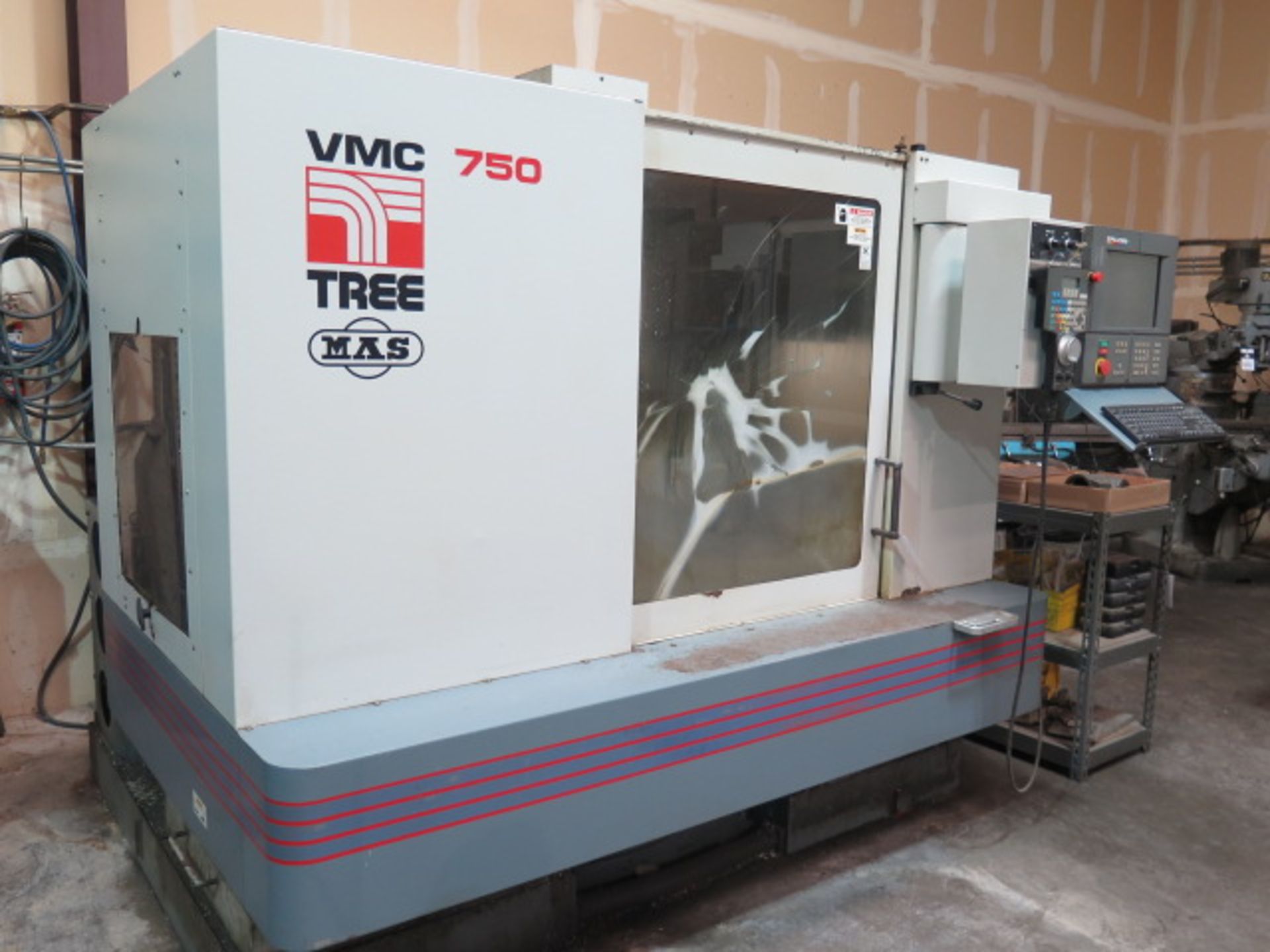 Tree / MAS VMC750 CNC Vertical Machining Center s/n 985961201 w/ Tree PC-2100 Controls, SOLD AS IS - Image 2 of 16