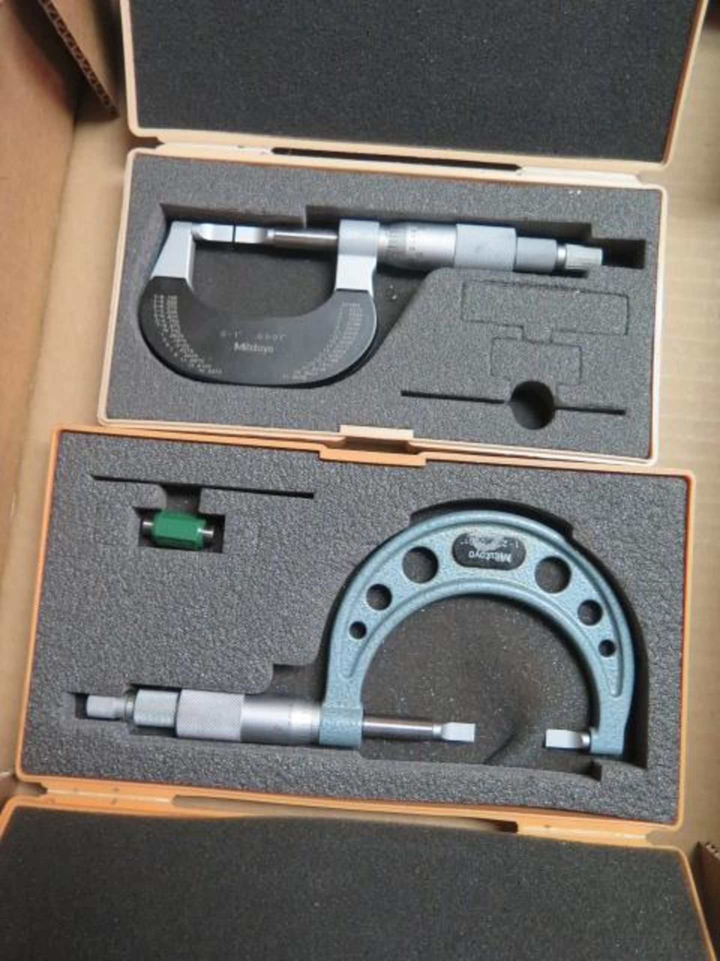 Mitutoyo 0-1" and 1"-2" Blade Mics - Image 2 of 2