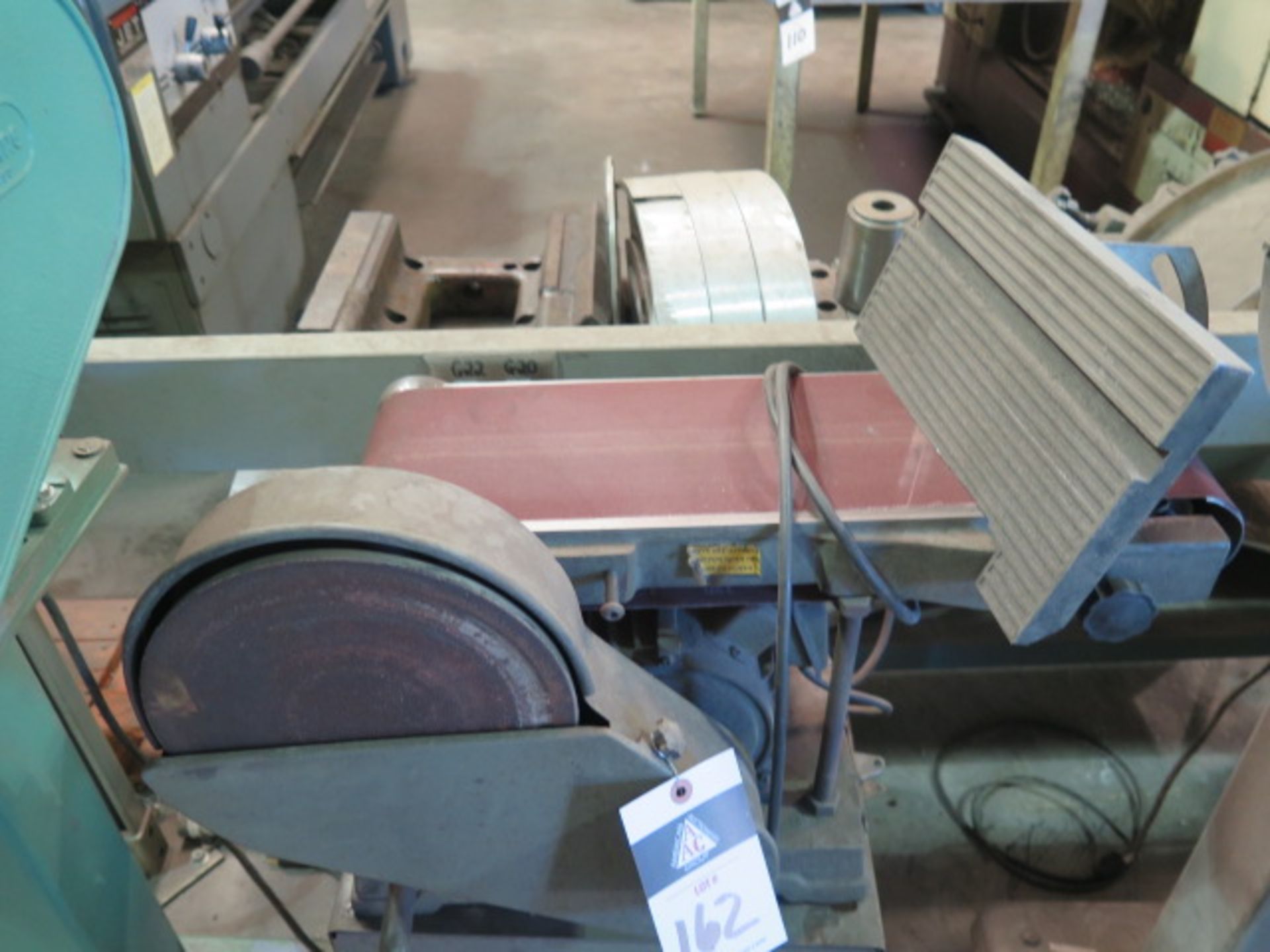 Import 6" Belt / 9" Disc Sander, SOLD AS IS AND WITH NO WARRANTY - Image 2 of 2
