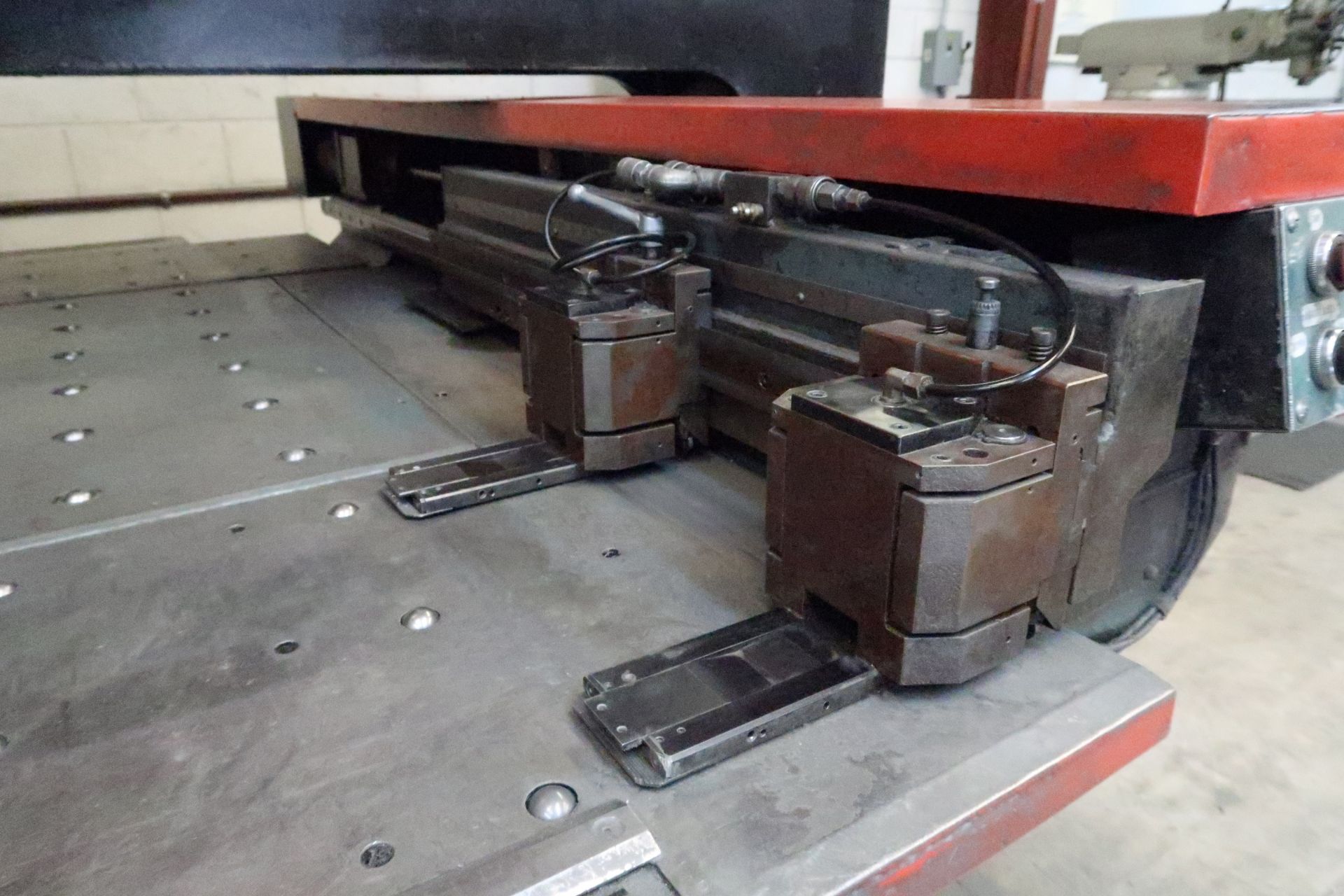 1986 Amada PEGA 244 CNC Punch, Thick turret, 20 stations (2) auto index. This Item is Sold AS IS. - Image 7 of 13