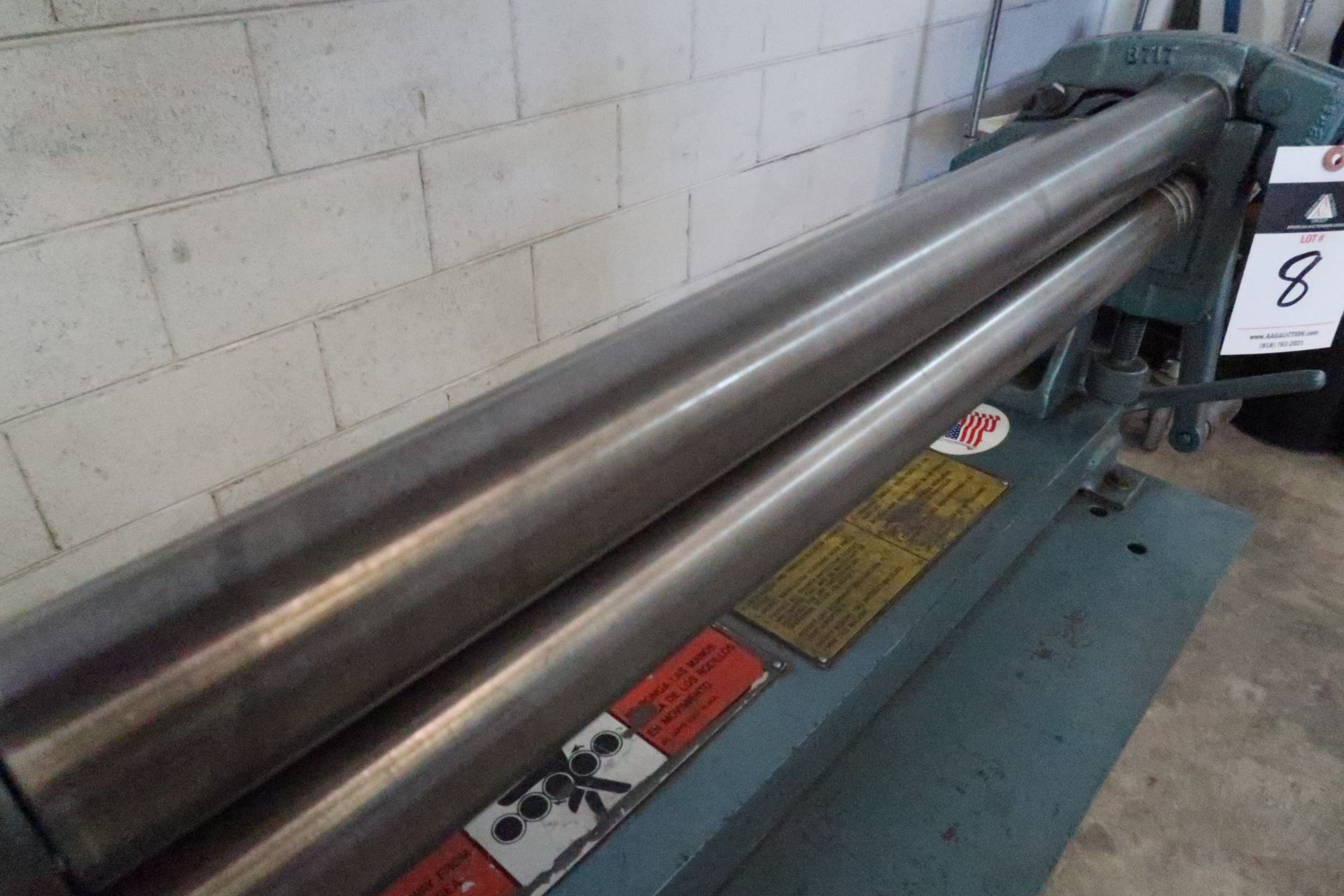 2000 Pexto 383D Slip Roller 20 GA., 2” x 24”. This Item is Sold AS Is and with No Warranty. - Image 4 of 6