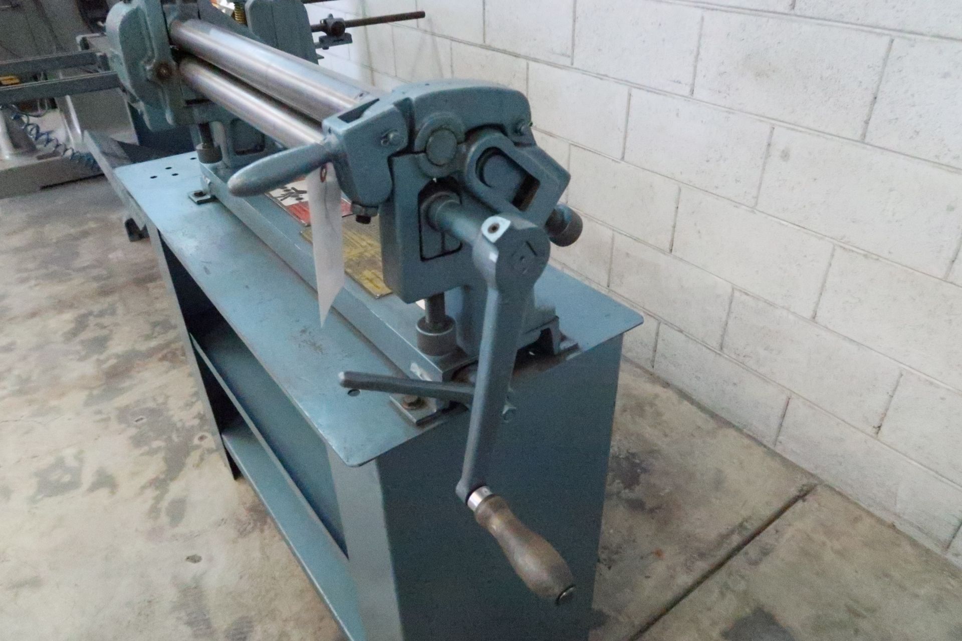 2000 Pexto 383D Slip Roller 20 GA., 2” x 24”. This Item is Sold AS Is and with No Warranty. - Image 5 of 6