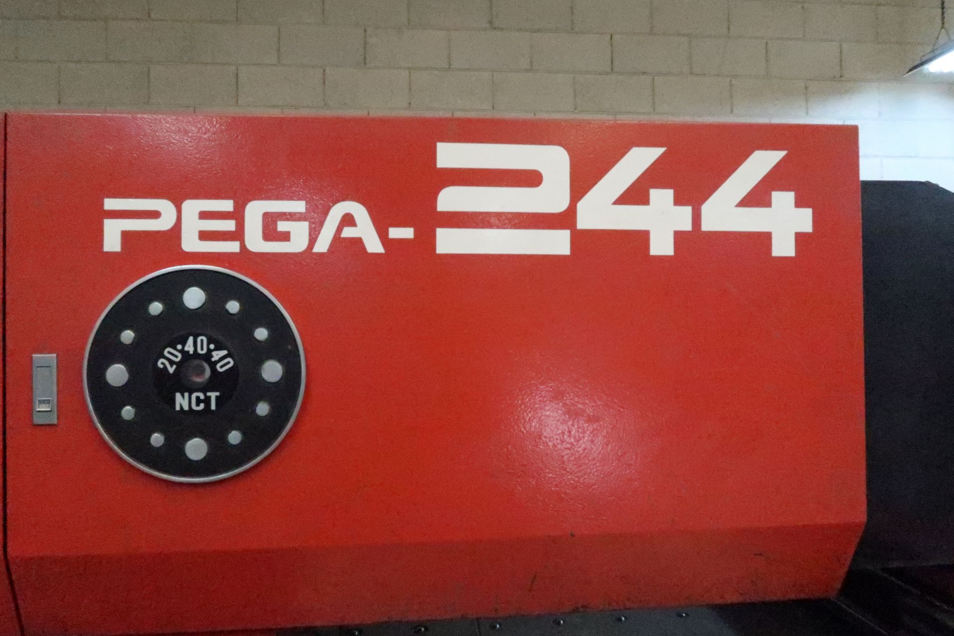 1986 Amada PEGA 244 CNC Punch, Thick turret, 20 stations (2) auto index. This Item is Sold AS IS. - Image 11 of 13