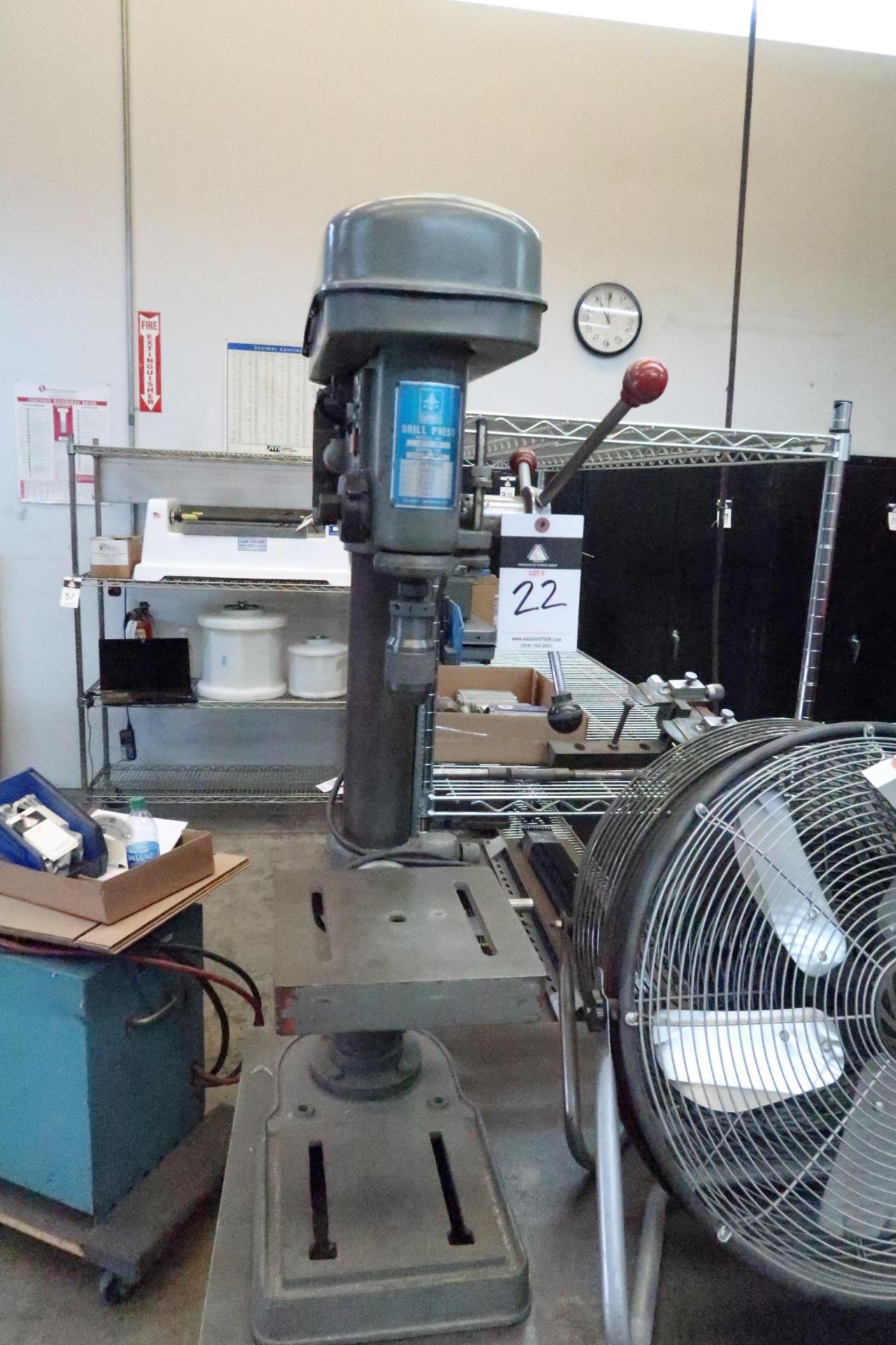 Jet Table top Drill Press s/n 8004-1301. This Item is Sold AS IS with NO Warranty Applied.