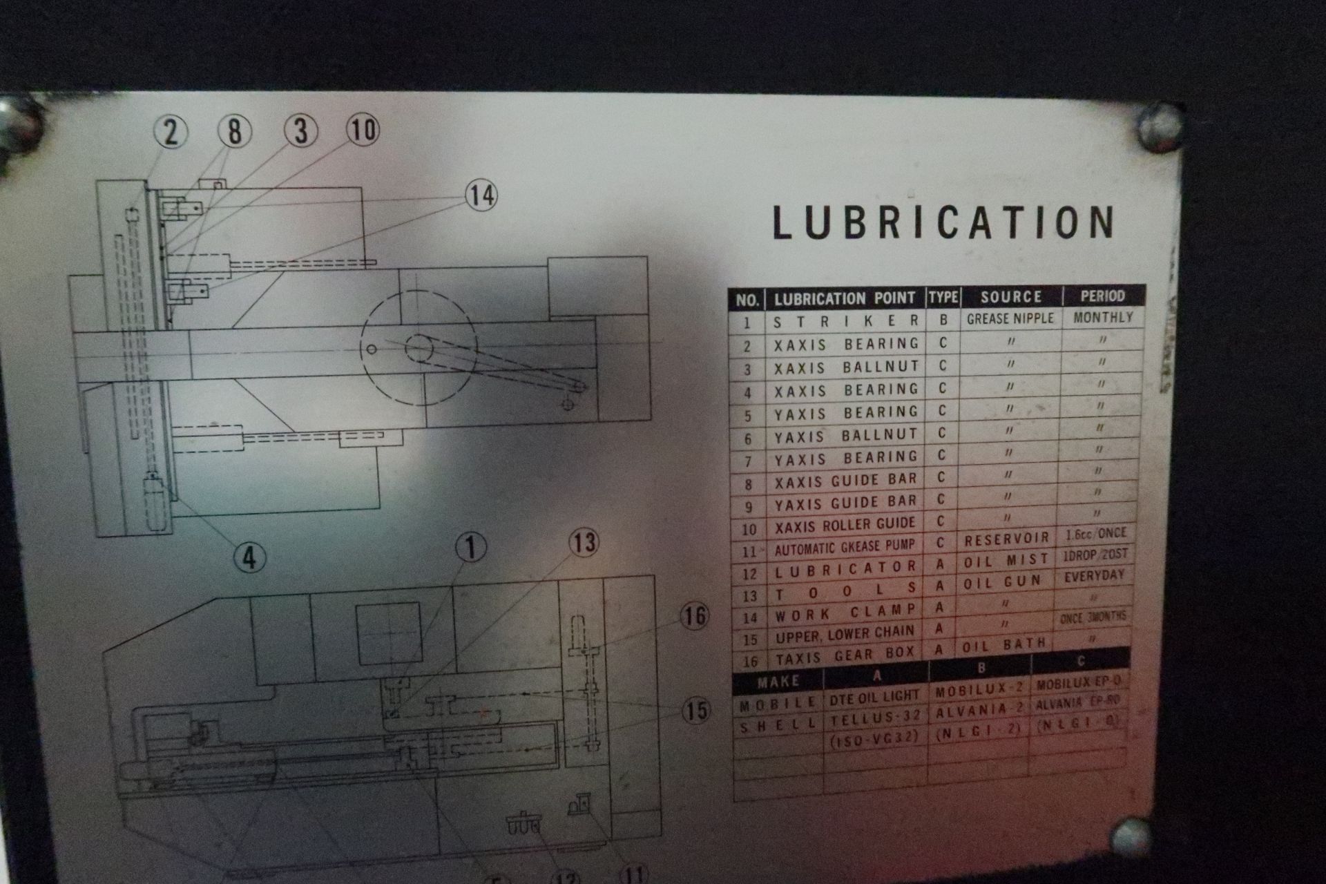 1986 Amada PEGA 244 CNC Punch, Thick turret, 20 stations (2) auto index. This Item is Sold AS IS. - Image 10 of 13