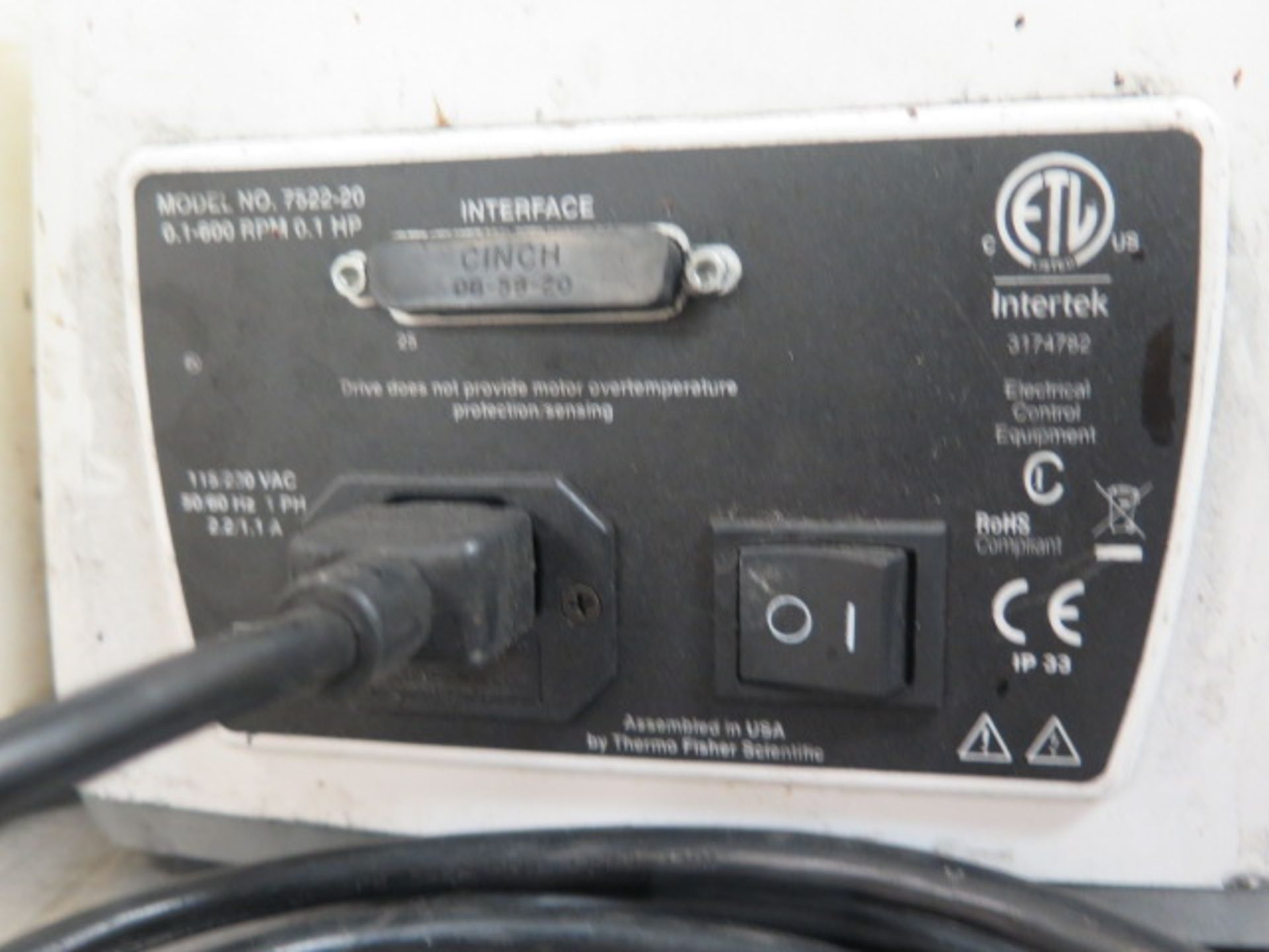 Cole-Parmer Masterflex L/S Peristaltic Pump, SOLD AS IS AND WITH NO WARRANTY - Image 4 of 4