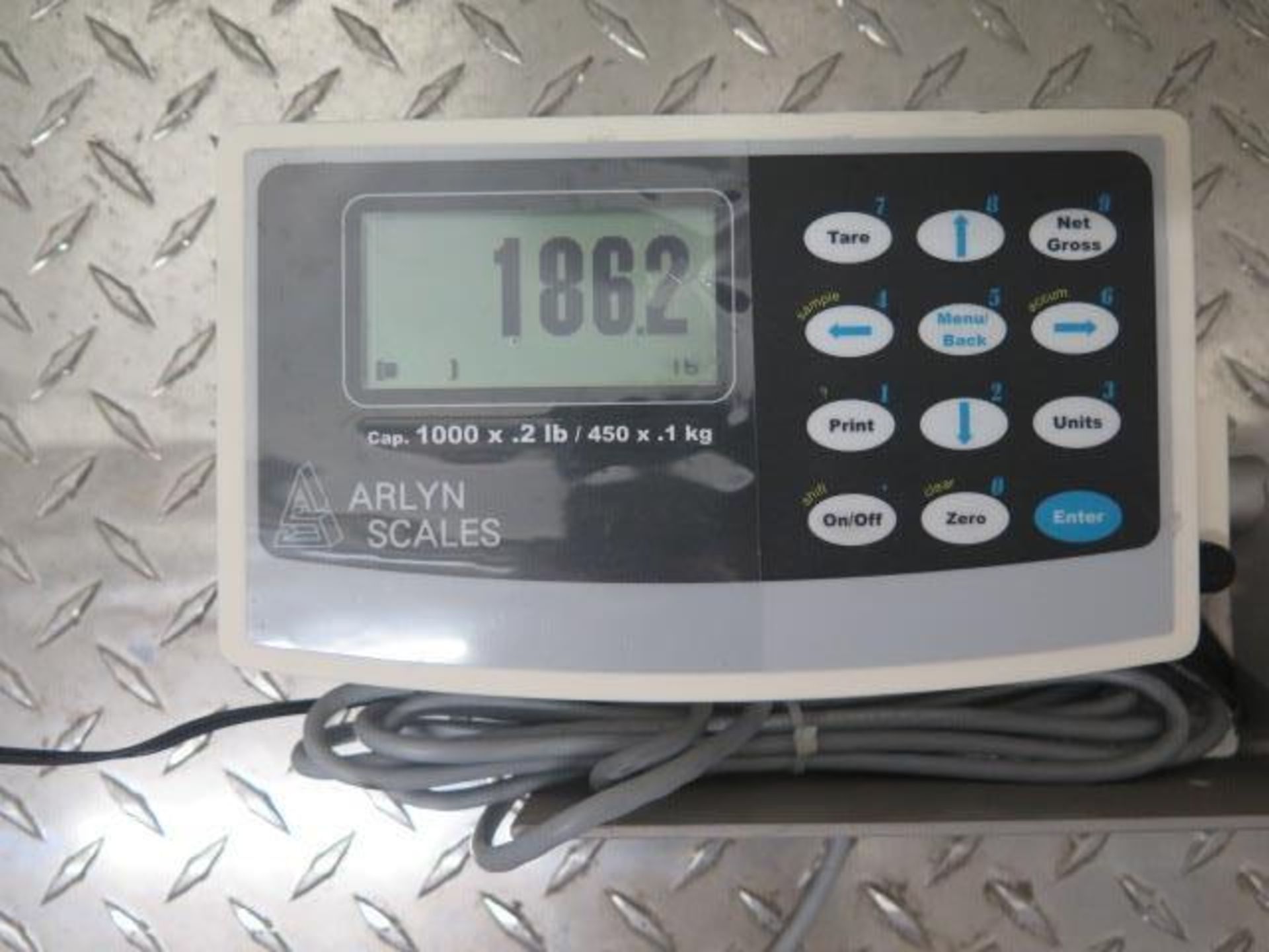 Arlyn 1000 Lb Cap Digital Platform Scale, SOLD AS IS AND WITH NO WARRANTY - Image 4 of 4