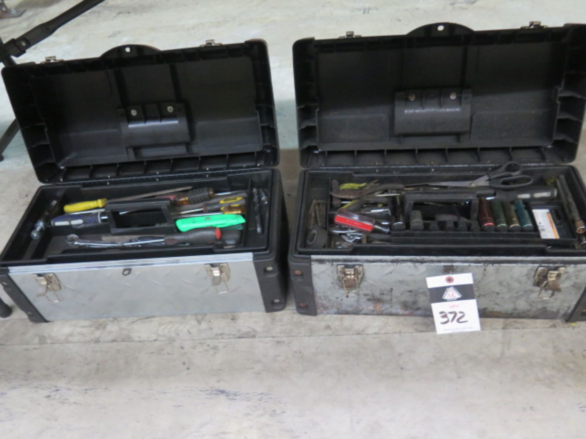 Tool Boxes (2) w/ Tools