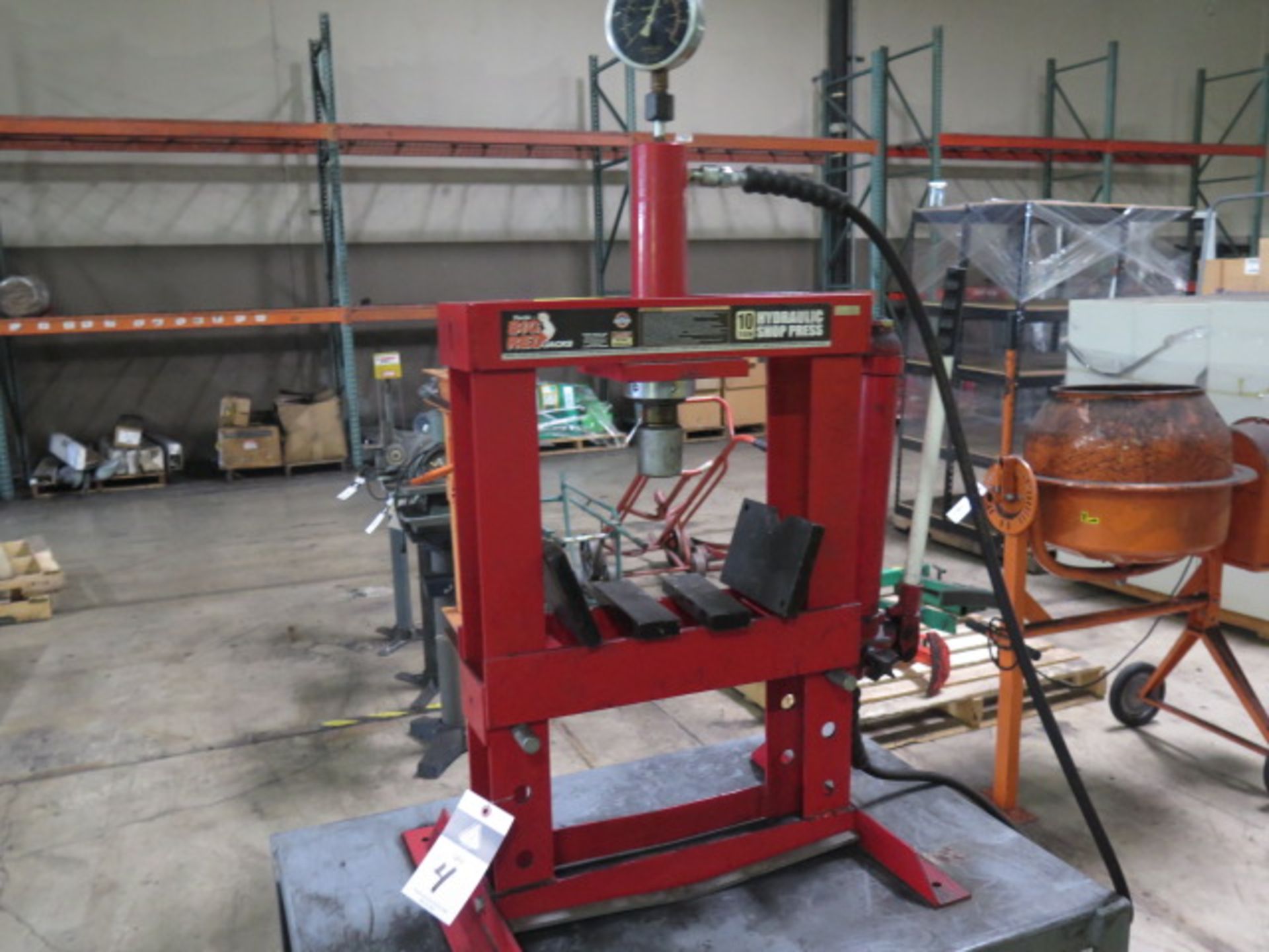Torin 10-Ton Hydraulic Shop Press, SOLD AS IS WITH NO WARRANTY - Image 2 of 4