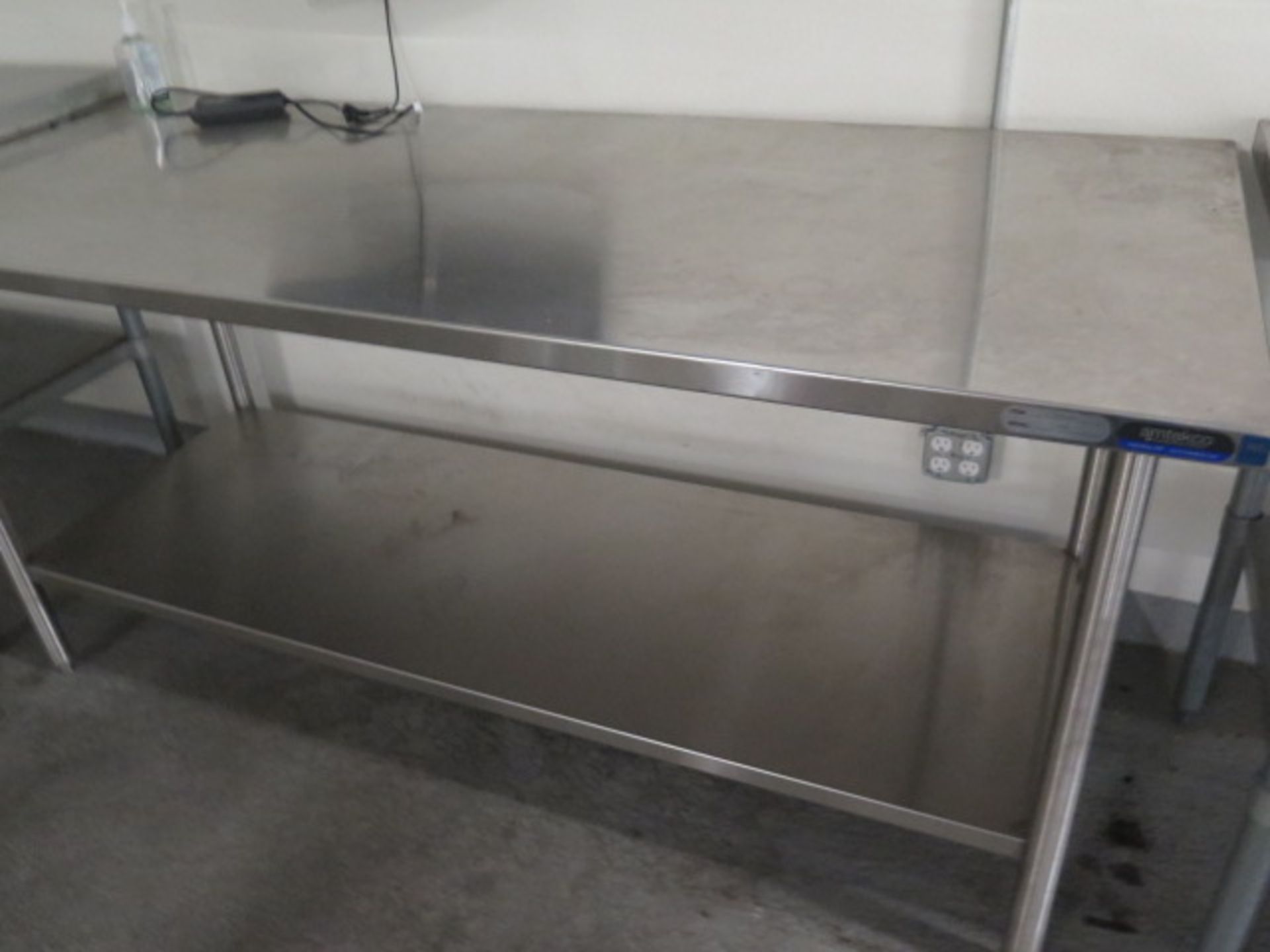 Stainless Steel Lab Benches (3) - Image 2 of 4