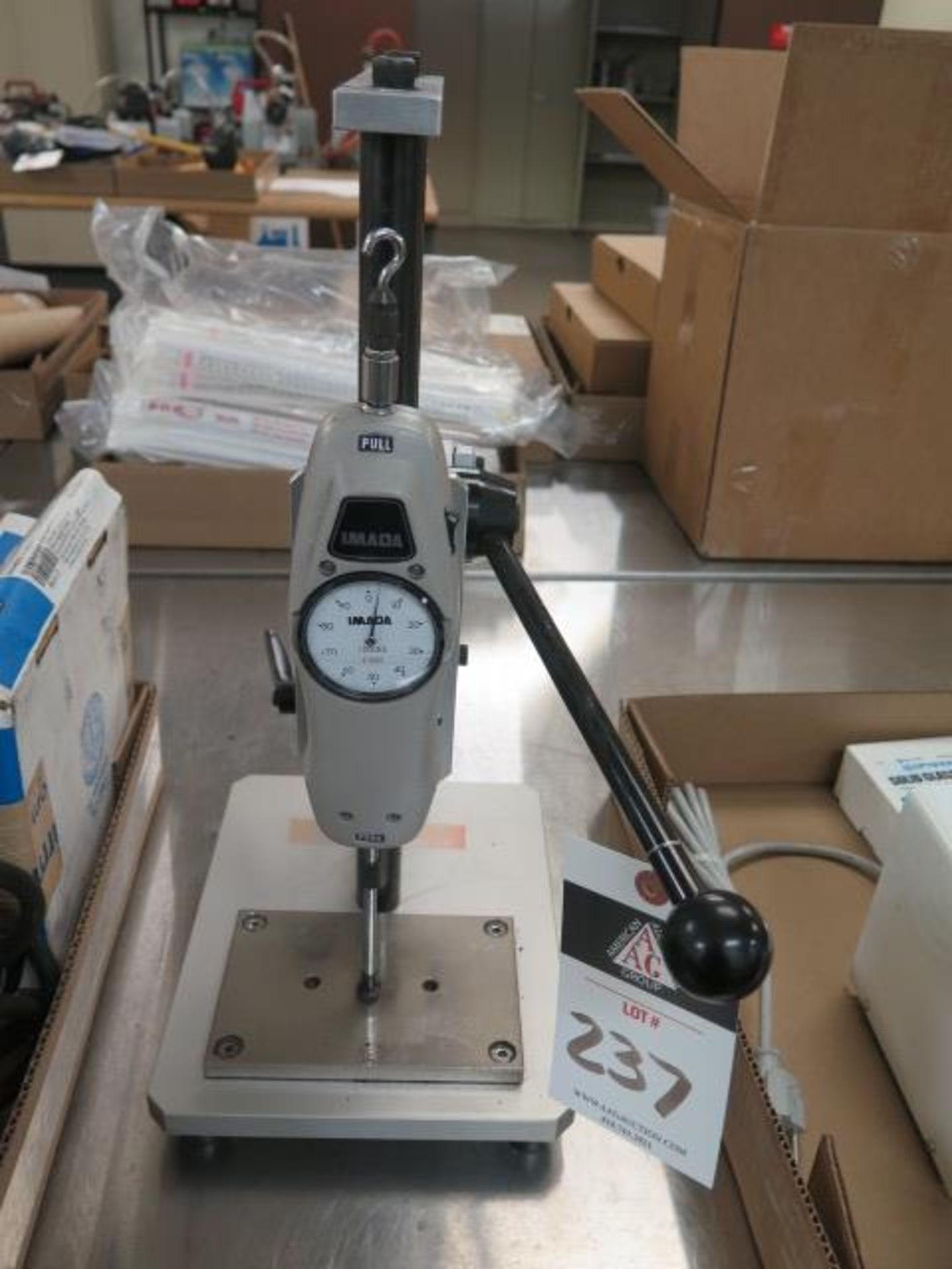 Imada Force Gage w/ Test Stand, SOLD AS IS