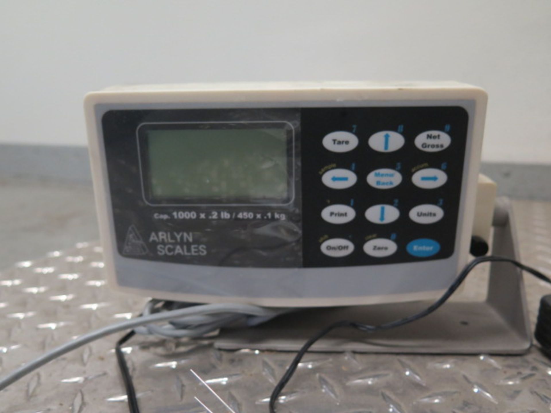 Arlyn 1000 Lb Cap Digital Platform Scale, SOLD AS IS AND WITH NO WARRANTY - Image 3 of 4