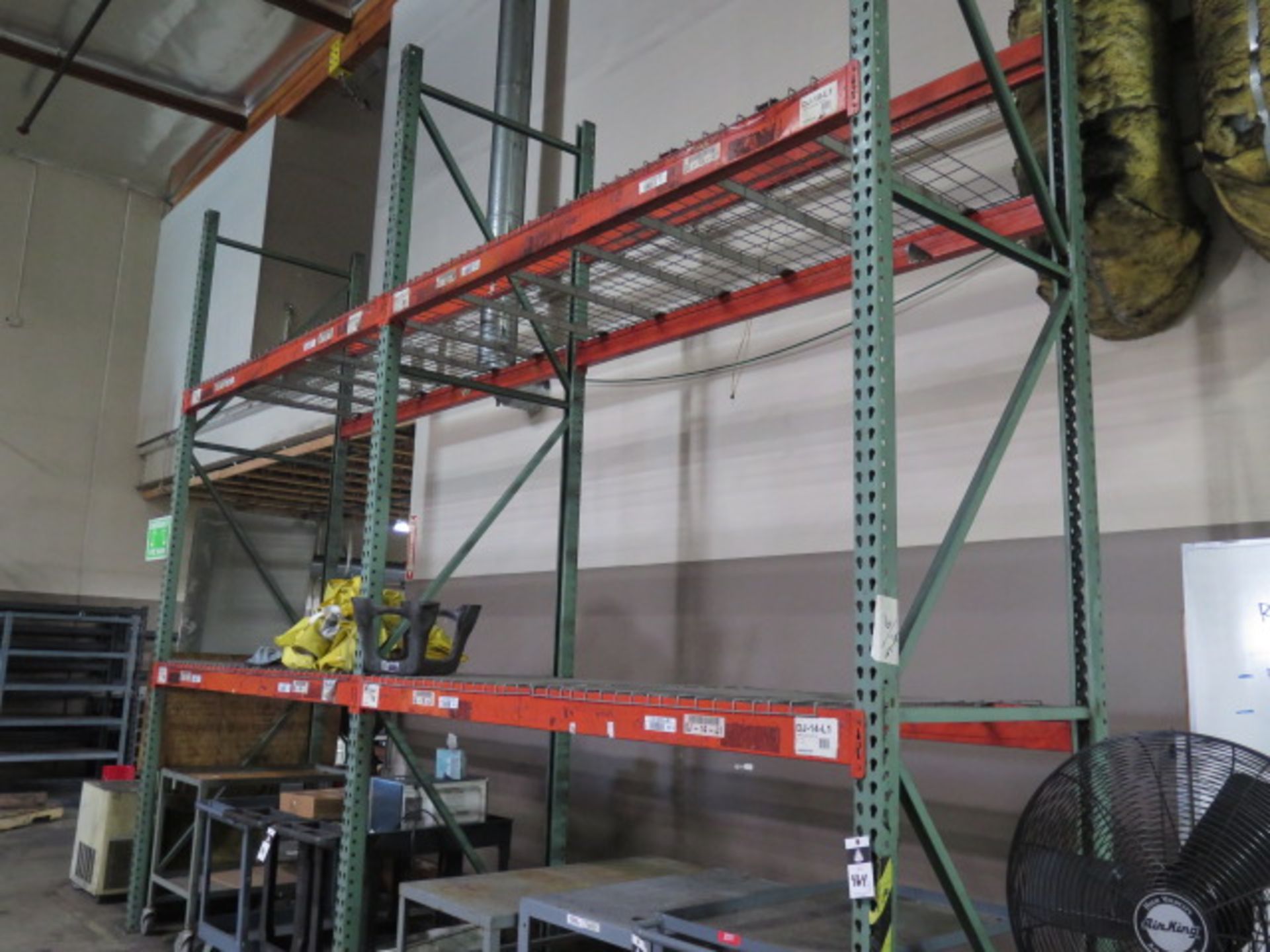 Pallet Racking (6-Sections), SOLD AS IS AND WITH NO WARRANTY. RIGGER MUST TAKE APART