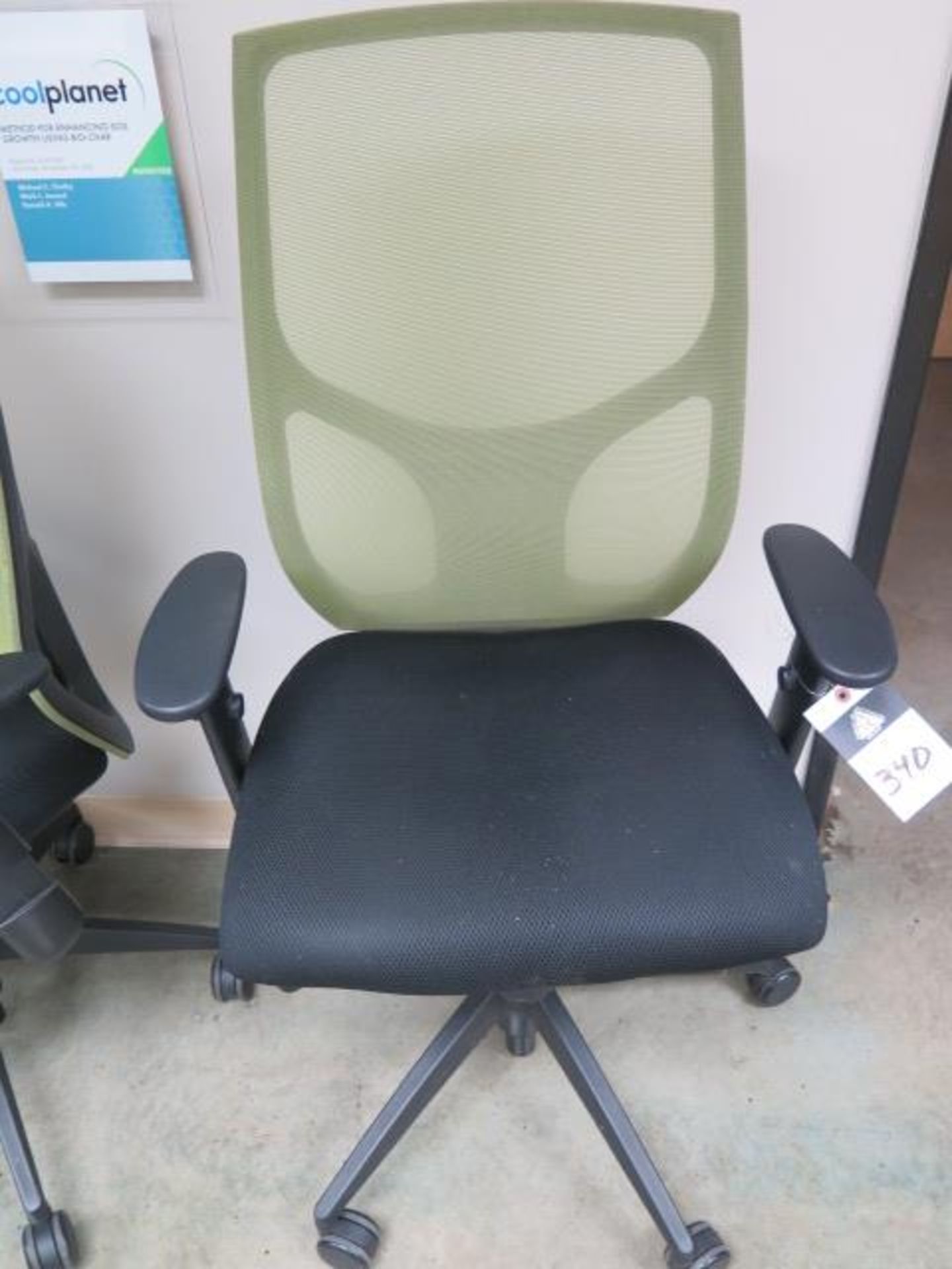 Ergonomic Office Chairs (7 - Green) - Image 2 of 5
