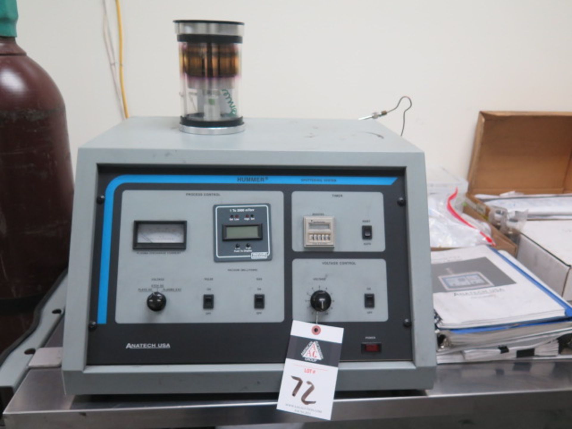 2013 Anatech USA “Hummer 6.2” Sputter Coating System s/n 1027145, SOLD AS IS WITH NO WARRANTY