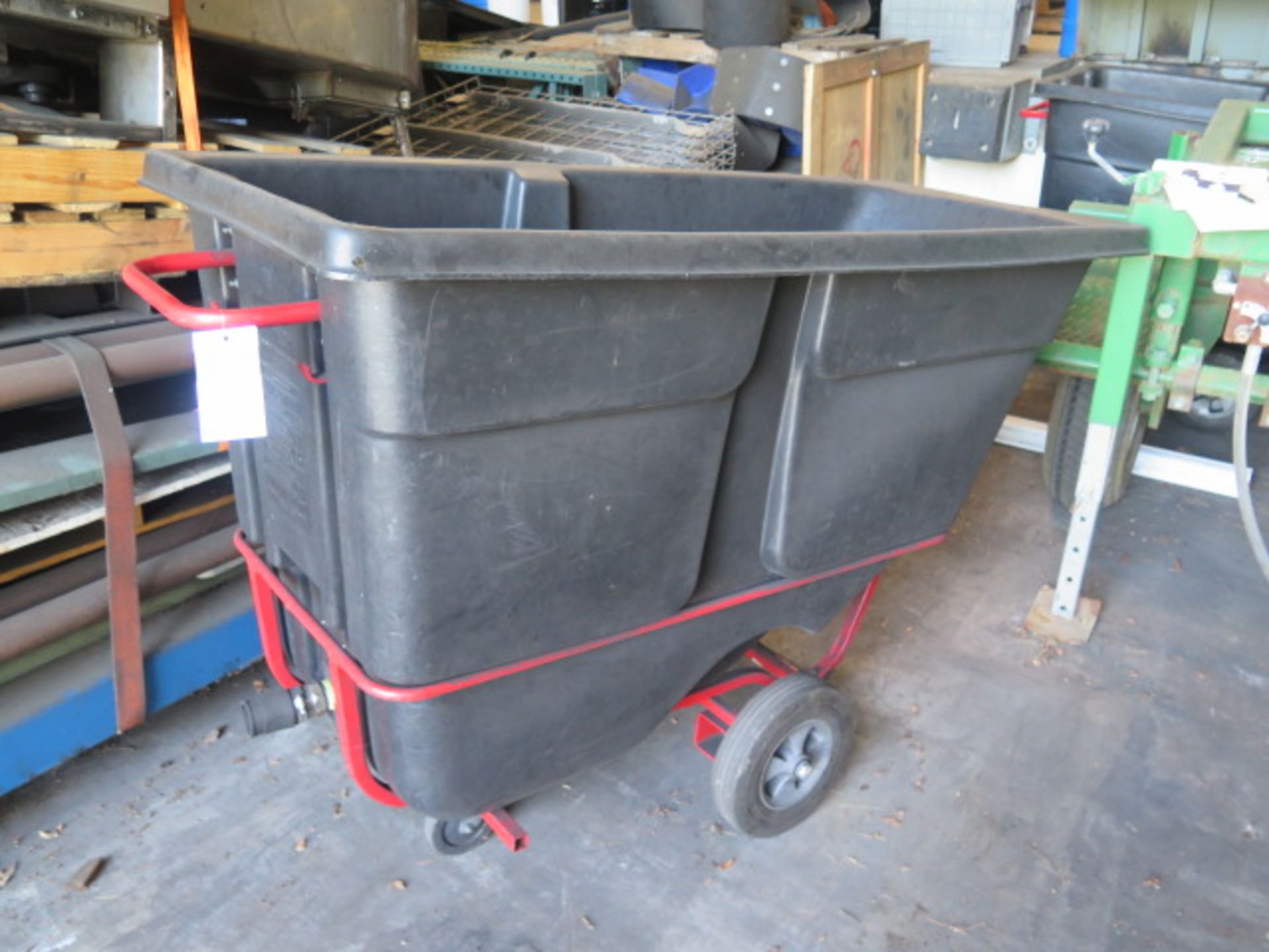 Plastic Dumping Carts (2), SOLD AS IS