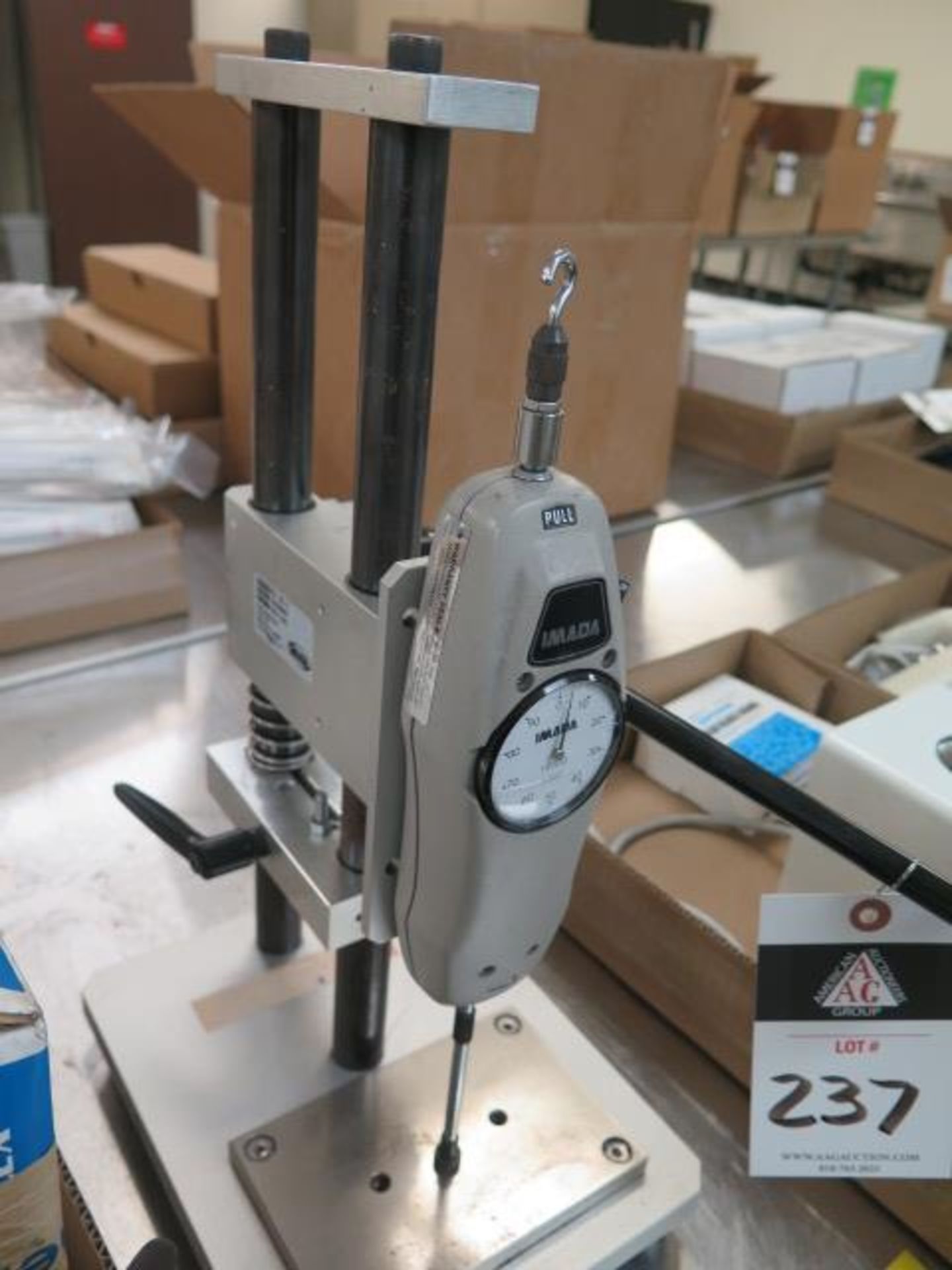 Imada Force Gage w/ Test Stand, SOLD AS IS - Image 2 of 6