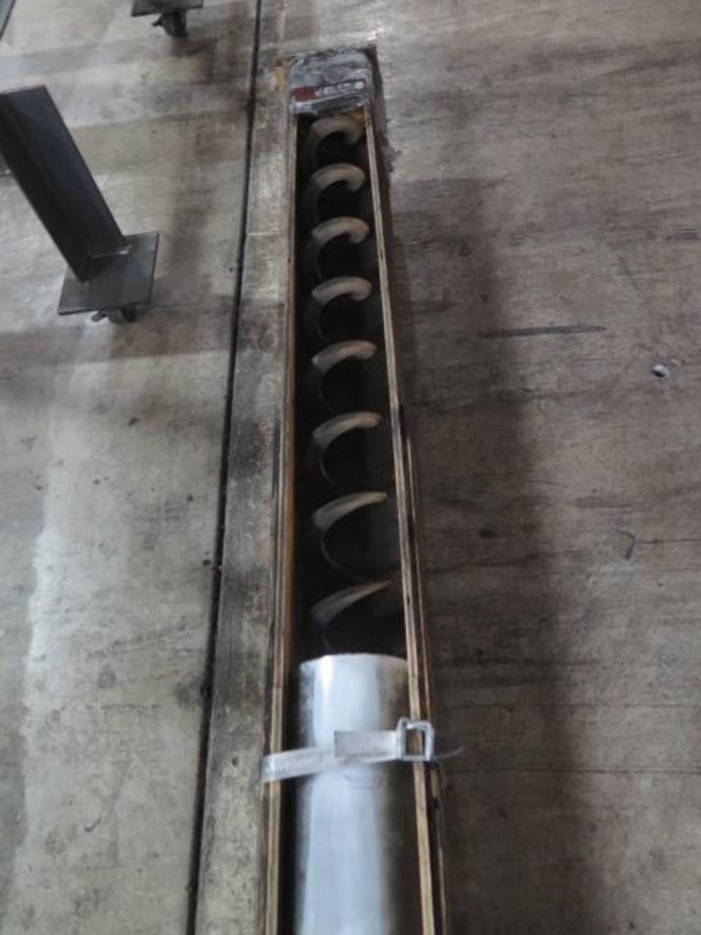 Hopper and Auger Conveyor, SOLD AS IS AND WITH NO WARRANTY - Image 9 of 9