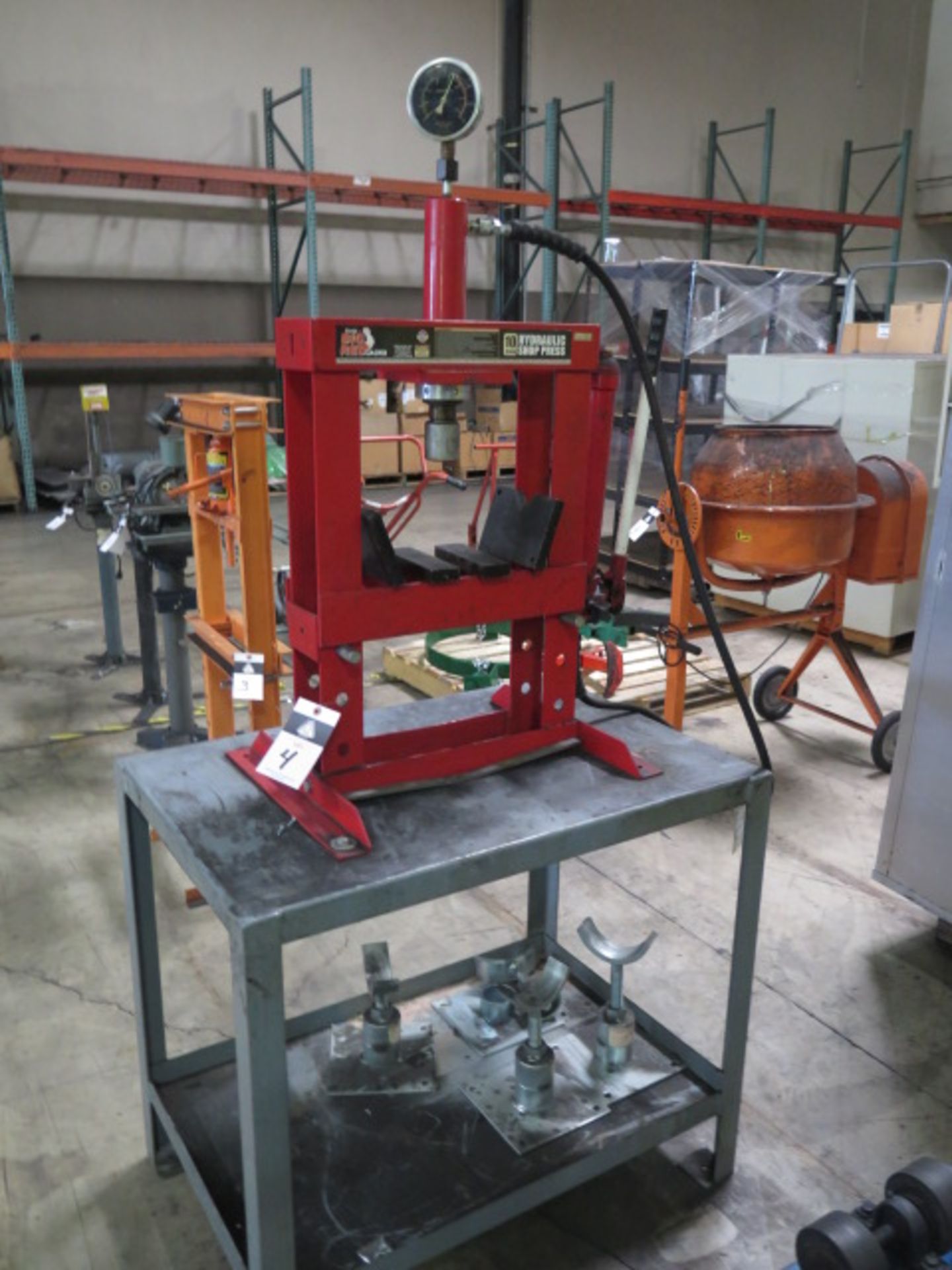 Torin 10-Ton Hydraulic Shop Press, SOLD AS IS WITH NO WARRANTY