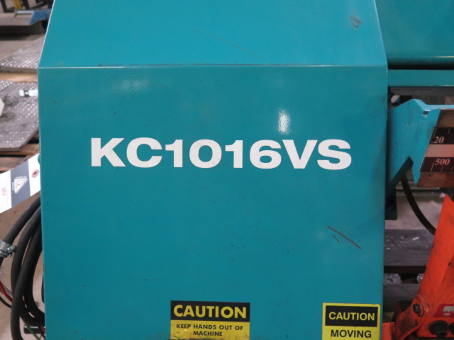 2012 Clausing / Kalamazoo KC1016VS 10” Vert Band Saw s/n 101107380 w/ Manual Clamping, SOLD AS IS - Image 8 of 10