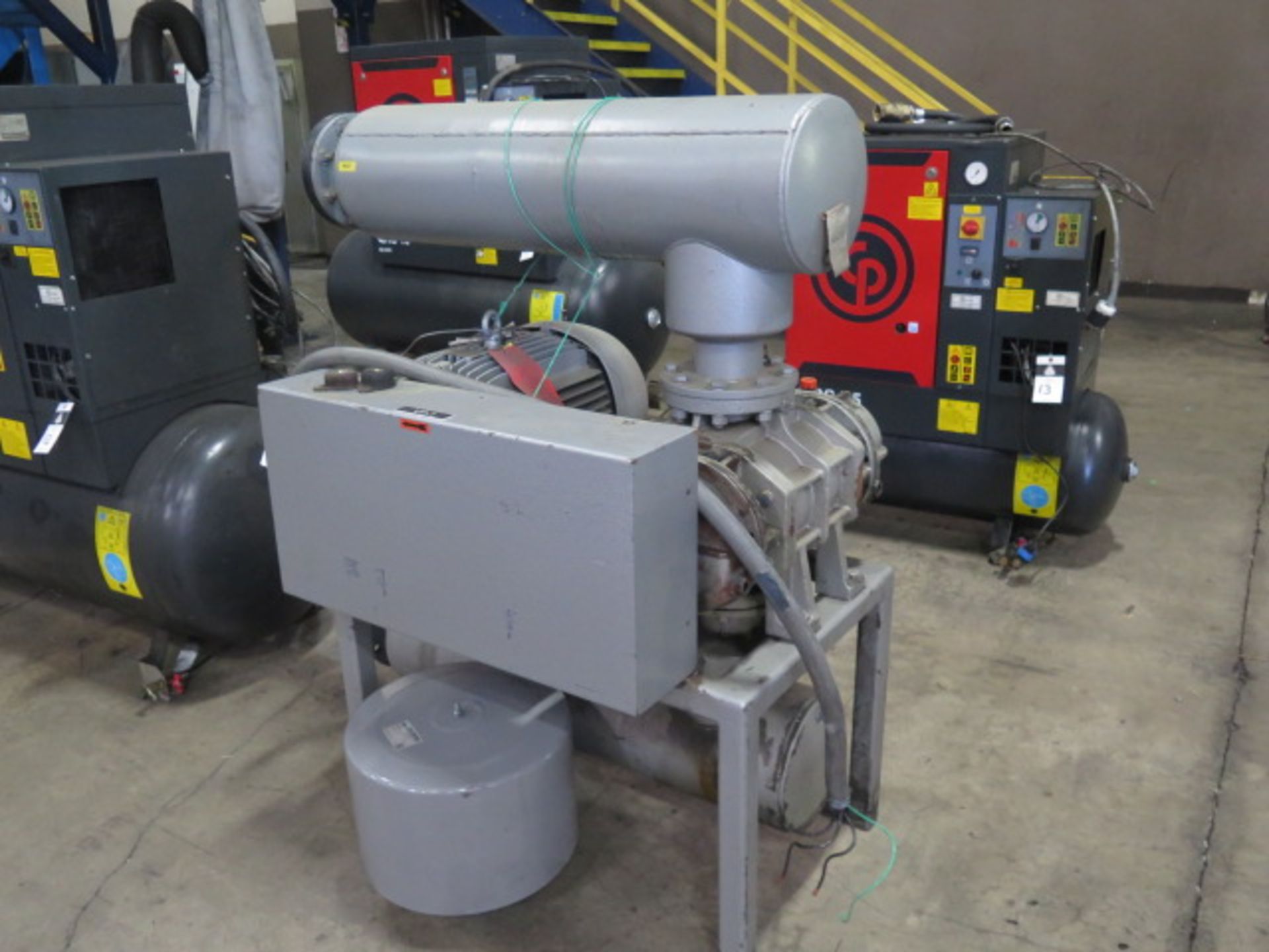 Busch mdl. WR3080.DV06.11SS 25Hp Vacuum Pump s/n 114923, SOLD AS IS - Image 2 of 6