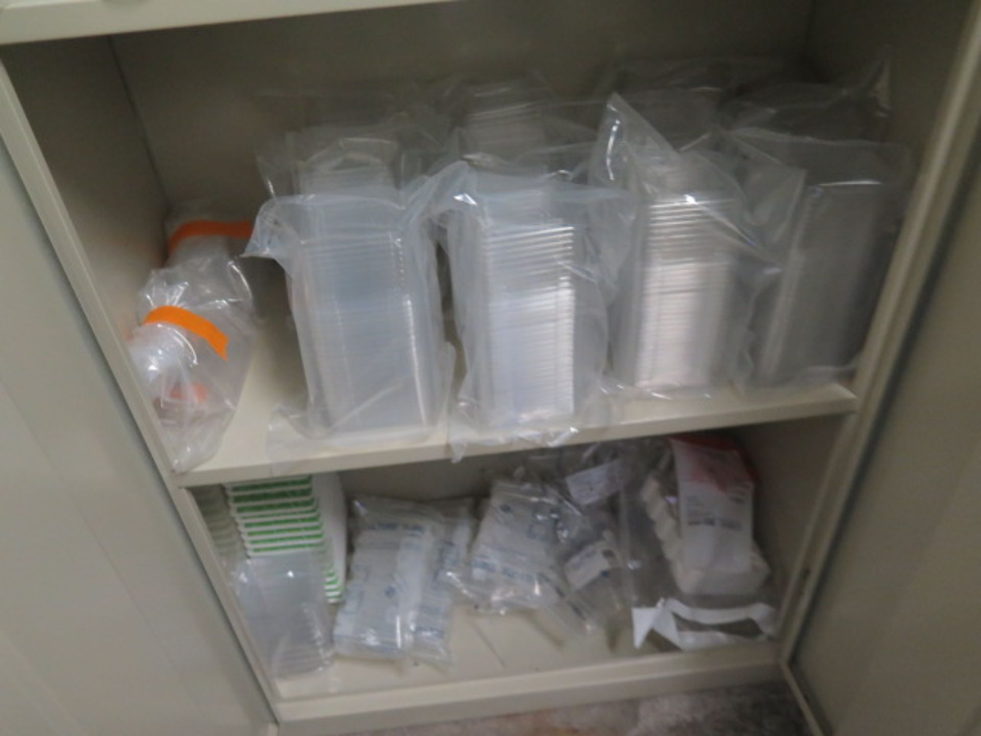 Storage Cabinet w/ Petri Dishes and Misc - Image 4 of 4