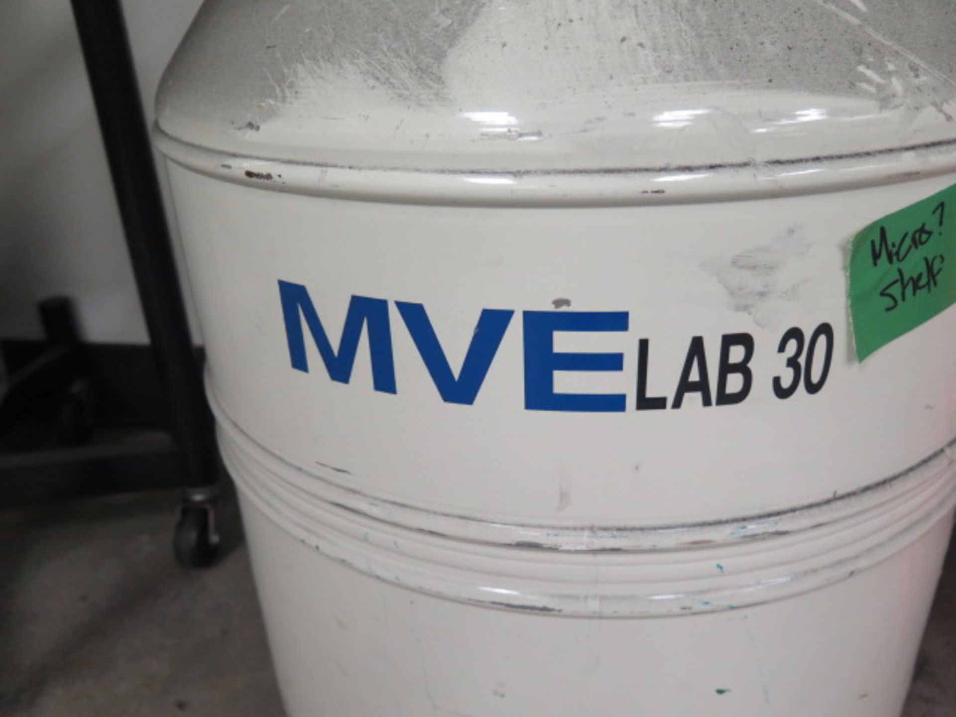MVE Lab 30 Liquid Nitrogen Cryogenic Dewar, SOLD AS IS AND WITH NO WARRANTY - Image 3 of 3