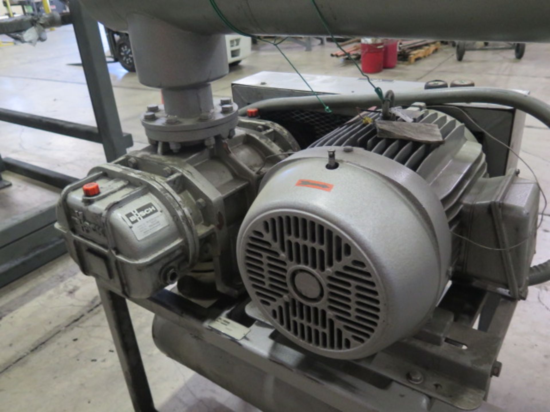 Busch mdl. WR3080.DV06.11SS 25Hp Vacuum Pump s/n 114923, SOLD AS IS - Image 5 of 6
