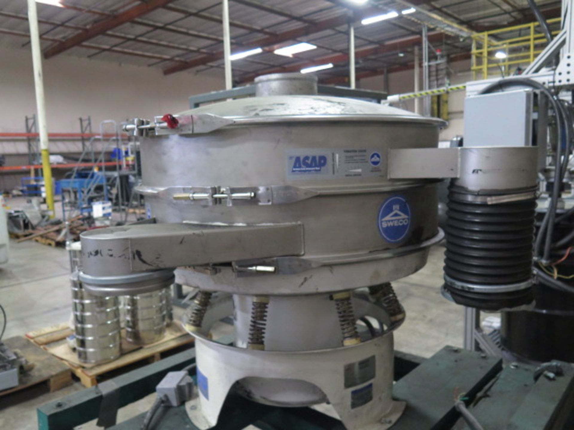 Sweco MX40S666LKNC Dual Screen Vibratory Bagging System s/n 032868-A02/13, SOLD AS IS - Image 6 of 8