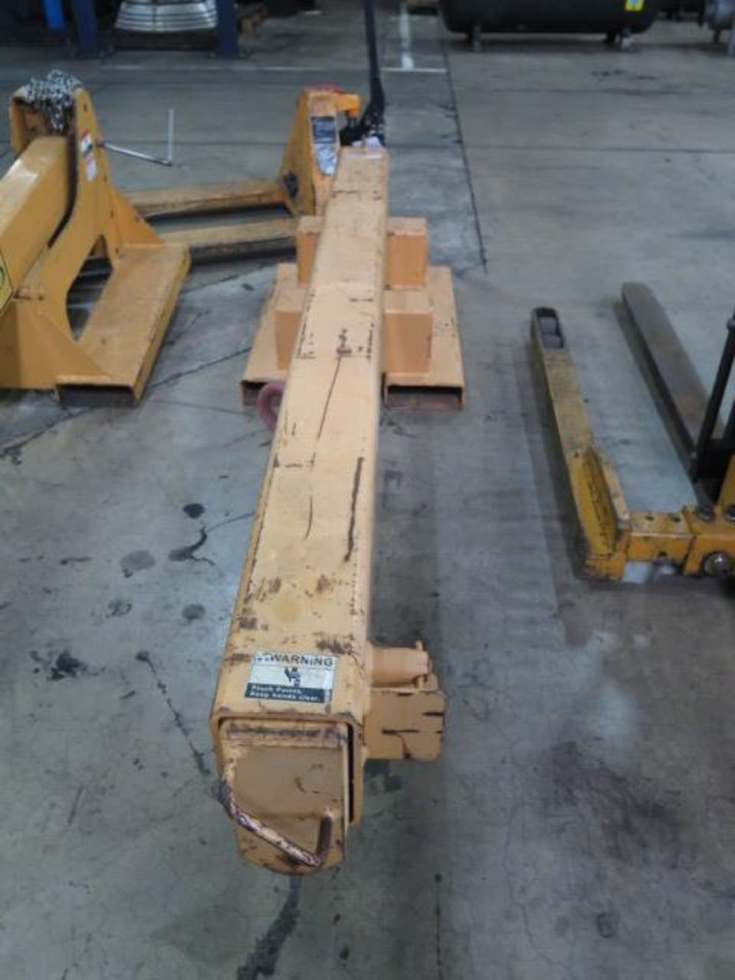 Caldwell SB-80 8000 Lb Forklift Jib Attachment s/n 41613-2, SOLD AS IS WITH NO WARRANTY - Image 3 of 5