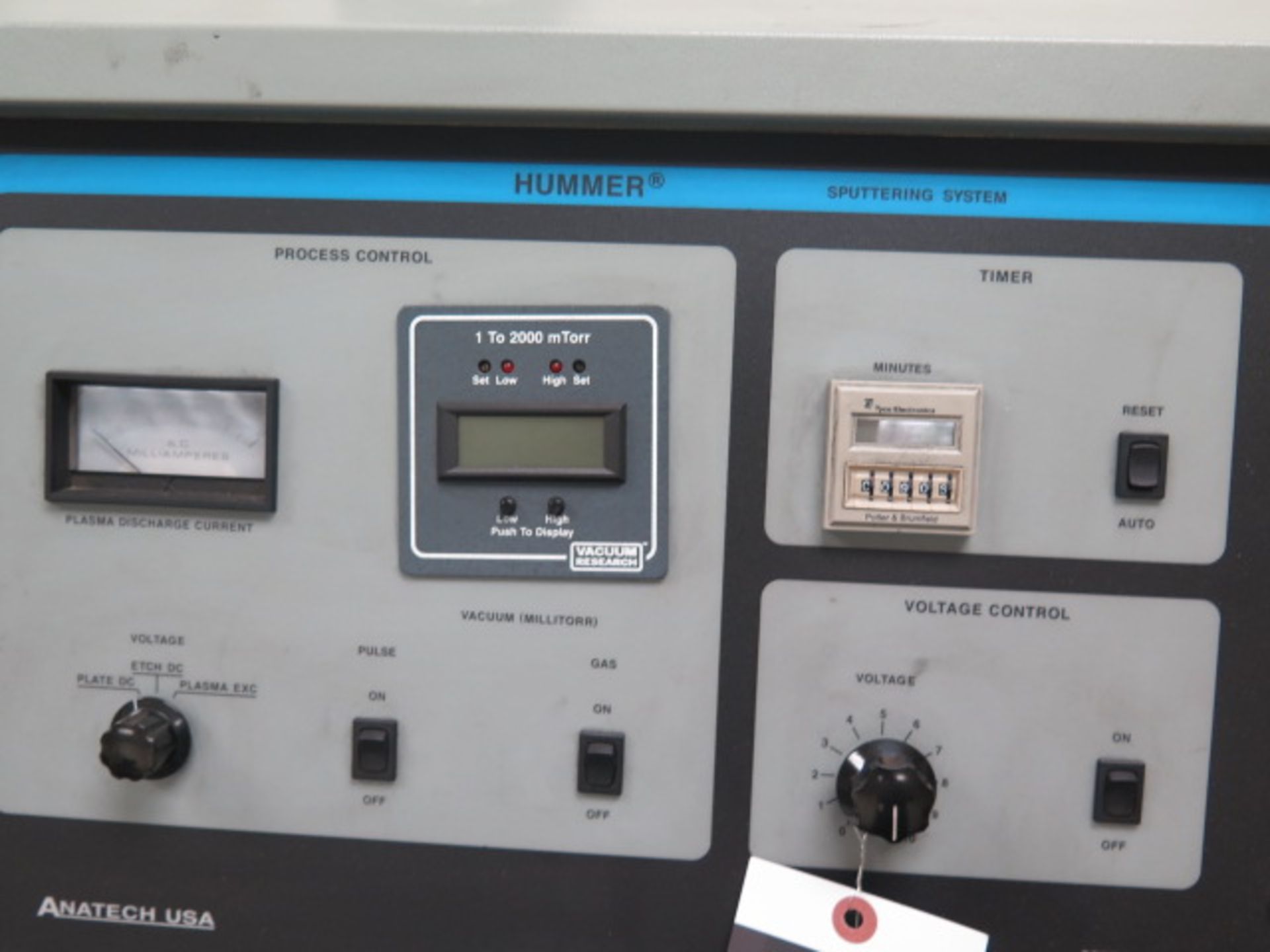 2013 Anatech USA “Hummer 6.2” Sputter Coating System s/n 1027145, SOLD AS IS WITH NO WARRANTY - Image 5 of 6