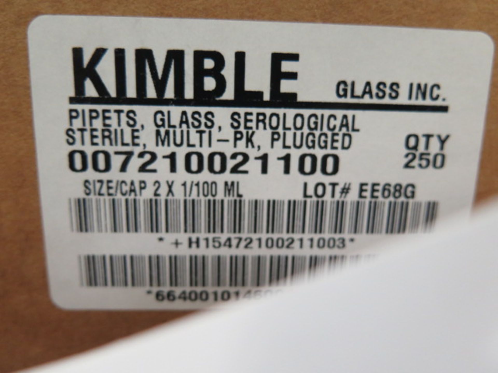 VWR and Kimble Glass Pipettes, SOLD AS IS AND WITH NO WARRANTY - Image 4 of 8