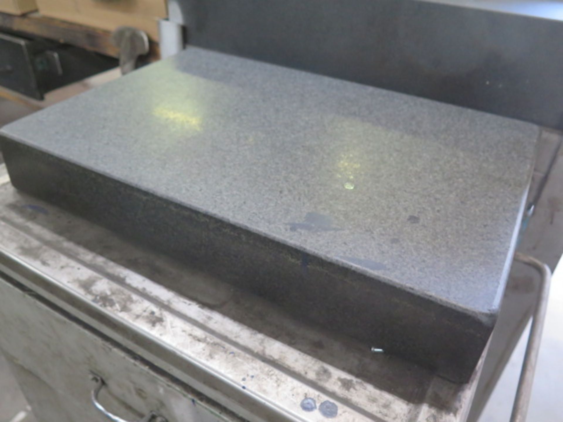 12" x 18" x 2 1/2" Granite Surface Plate w/ Cabinet Base - Image 2 of 3