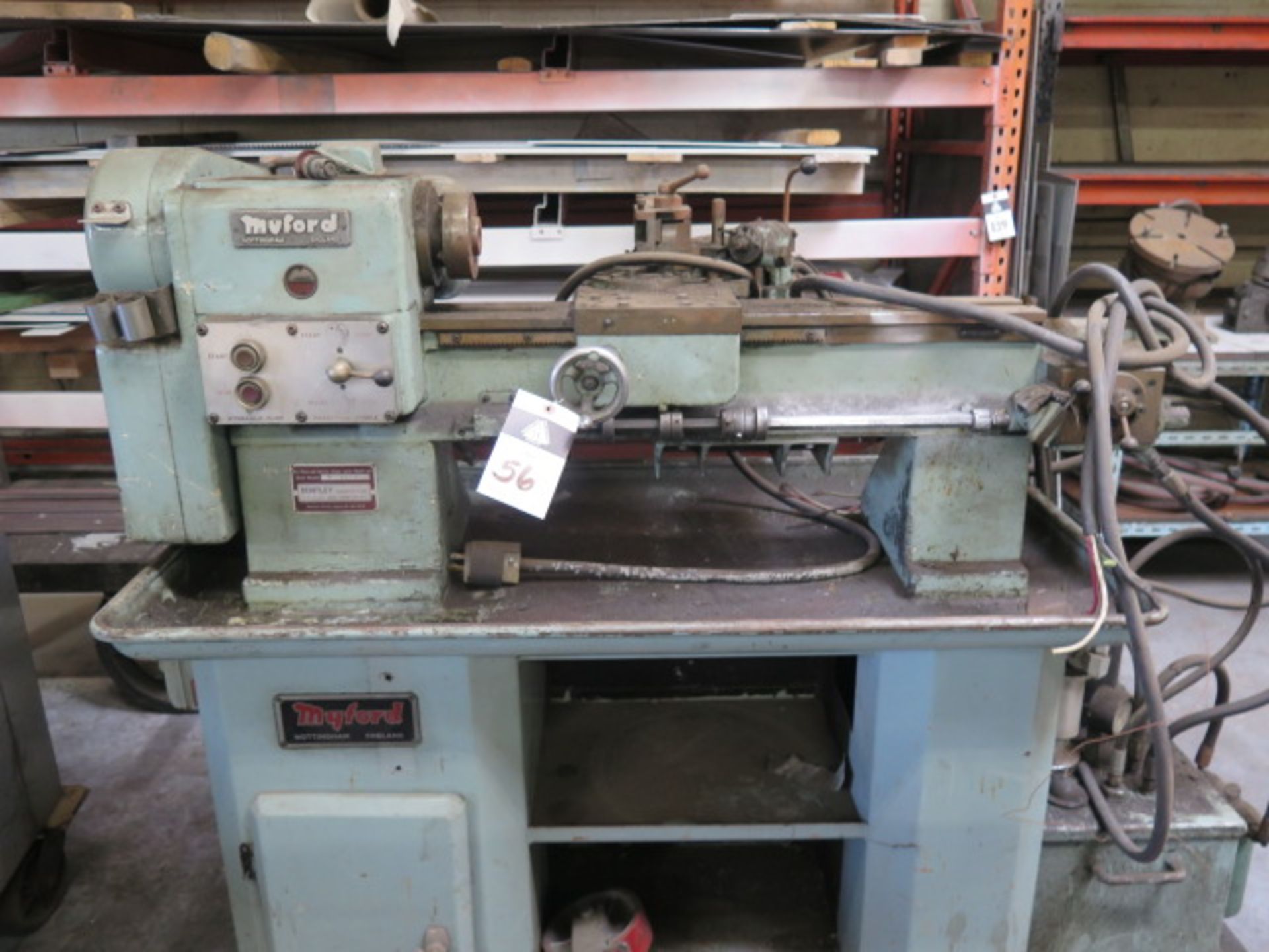 Myford Hydraulic Tracer Lathe s/n M81525 w/ 625-4750 RPM, Hydraulic Unit (SOLD AS-IS NO WARRANTY) - Image 2 of 8