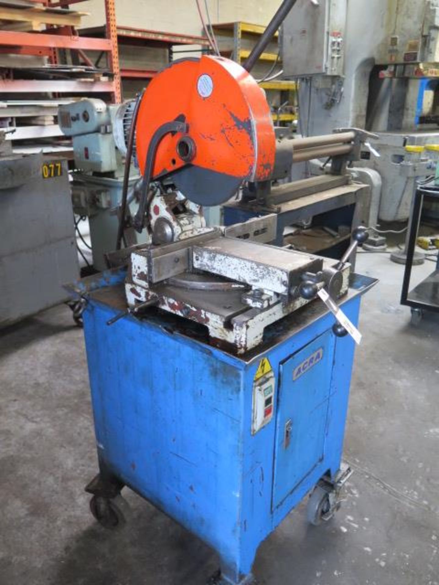 Acra FHC-370T Miter Cold Saw s/n 371647 w/ 2-Speeds, Manual Clamping (AS-IS NO WARRANTY) - Image 2 of 8