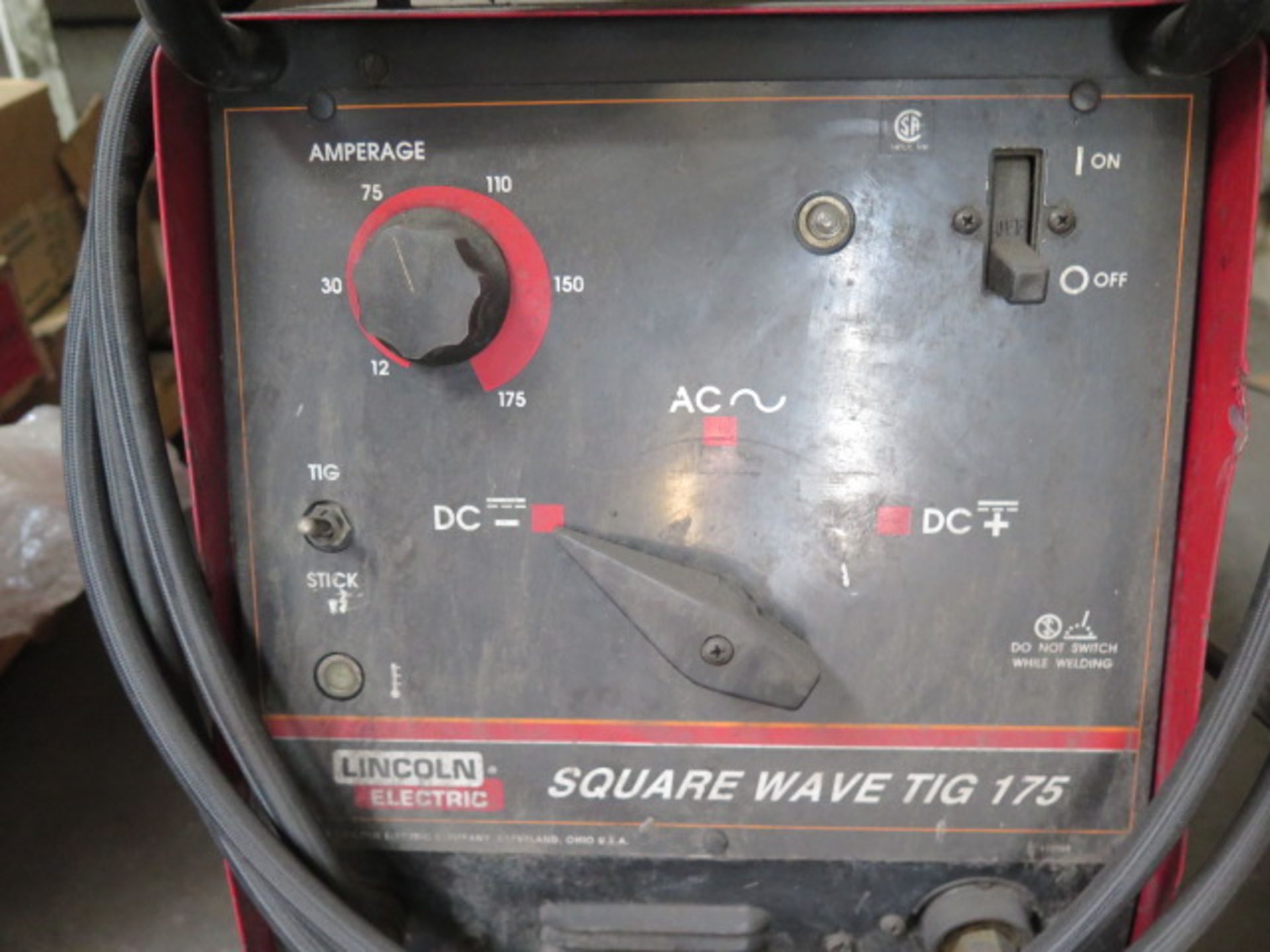Lincoln Square Wave TIG 157 TIG Welding Power Source (SOLD AS-IS AND WITH NO WARRANTY) - Image 3 of 4