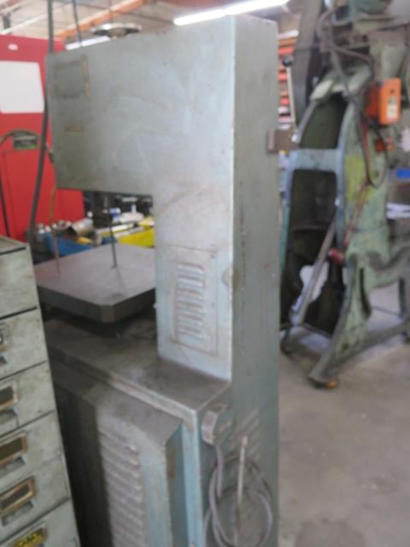 Ramco SawMaster DY-350 14" Vertical Band Saw s/n 885057 w/ Blade Welder, SOLD AS IS AND NO WARRANTY - Image 6 of 7