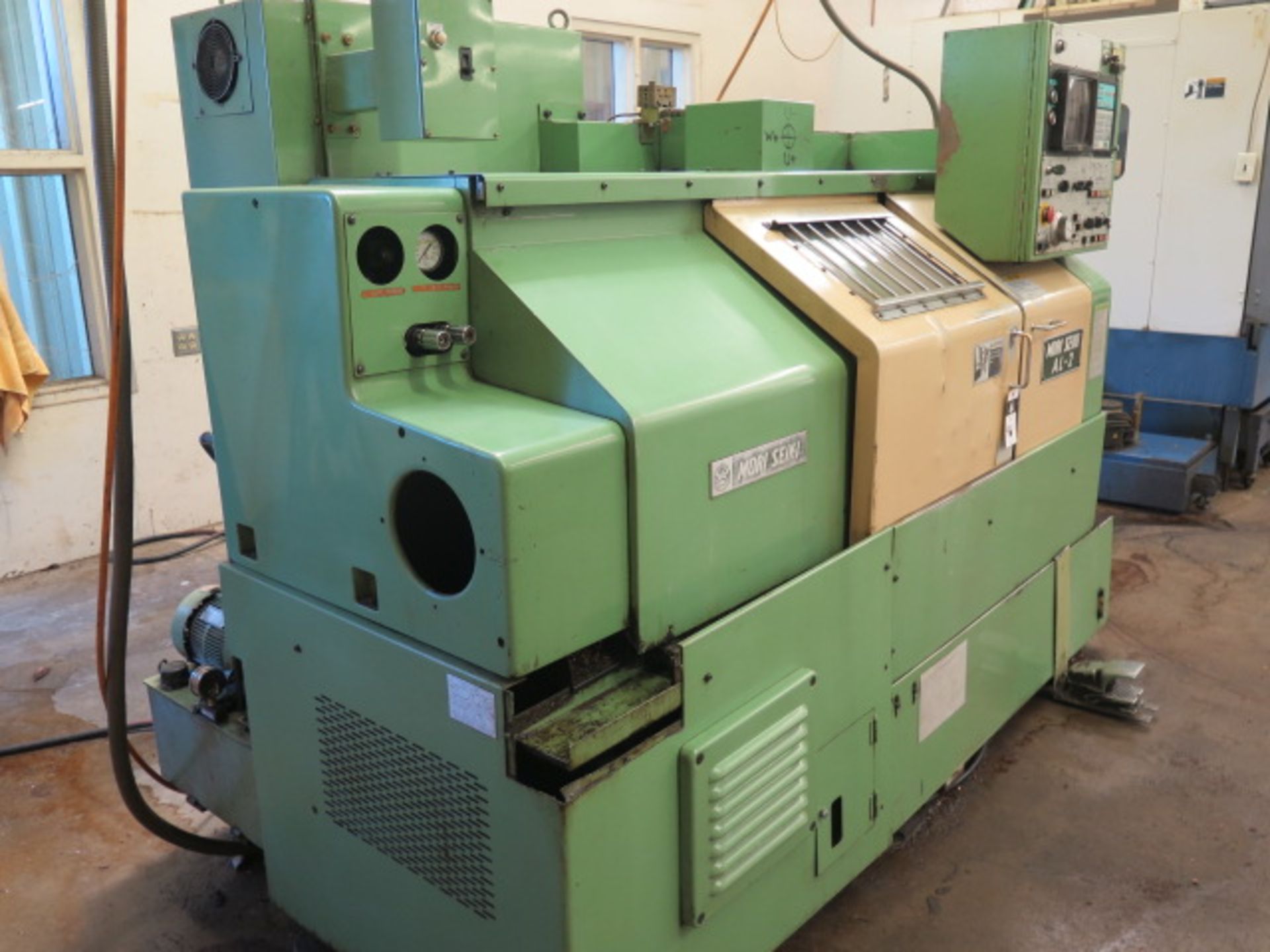 Mori Seiki AL-2ATM CNC Turning Center s/n 1498 w/ Yasnac Controls, Tool Presetter, SOLD AS IS - Image 3 of 21